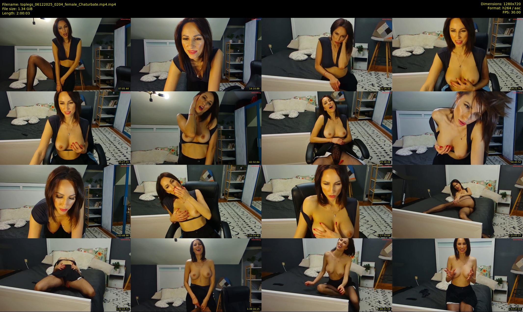 toplegs — 121 minute Chaturbate female cam show recording, 720p, Dec 6, 2025