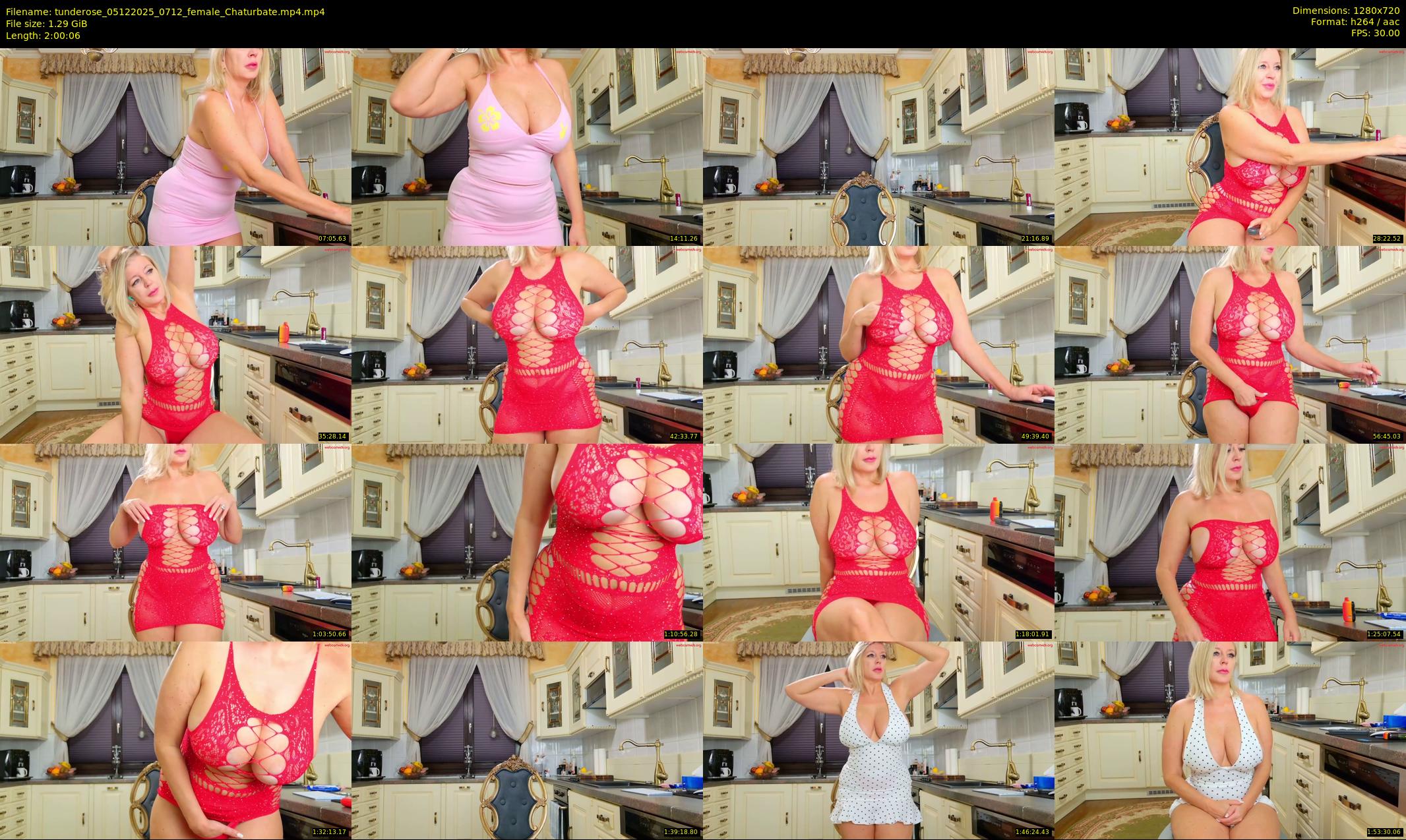 tunderose — 121 minute Chaturbate female cam show recording, 720p, Dec 5, 2025