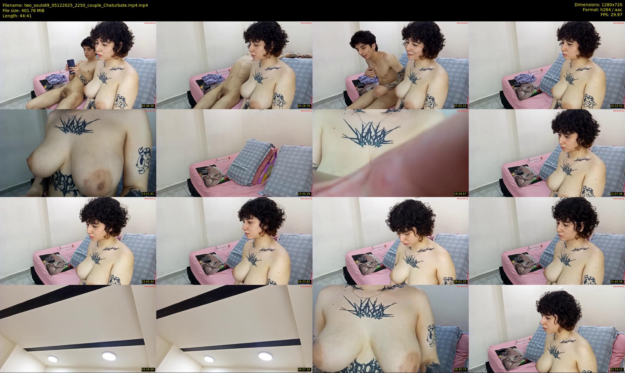 two_souls69 — 45 minute Chaturbate couple cam show recording, 720p, Dec 5, 2025