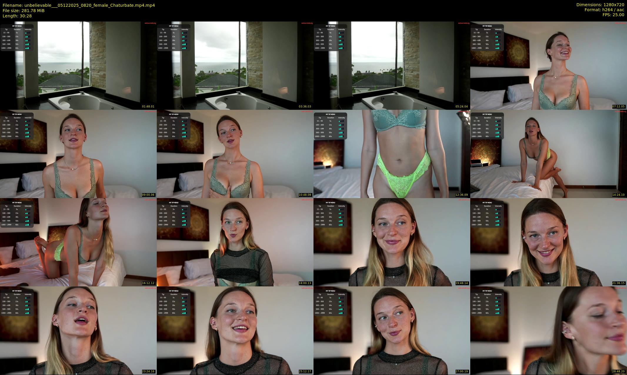 unbelievable__ — 31 minute Chaturbate female cam show recording, 720p, Dec 5, 2025