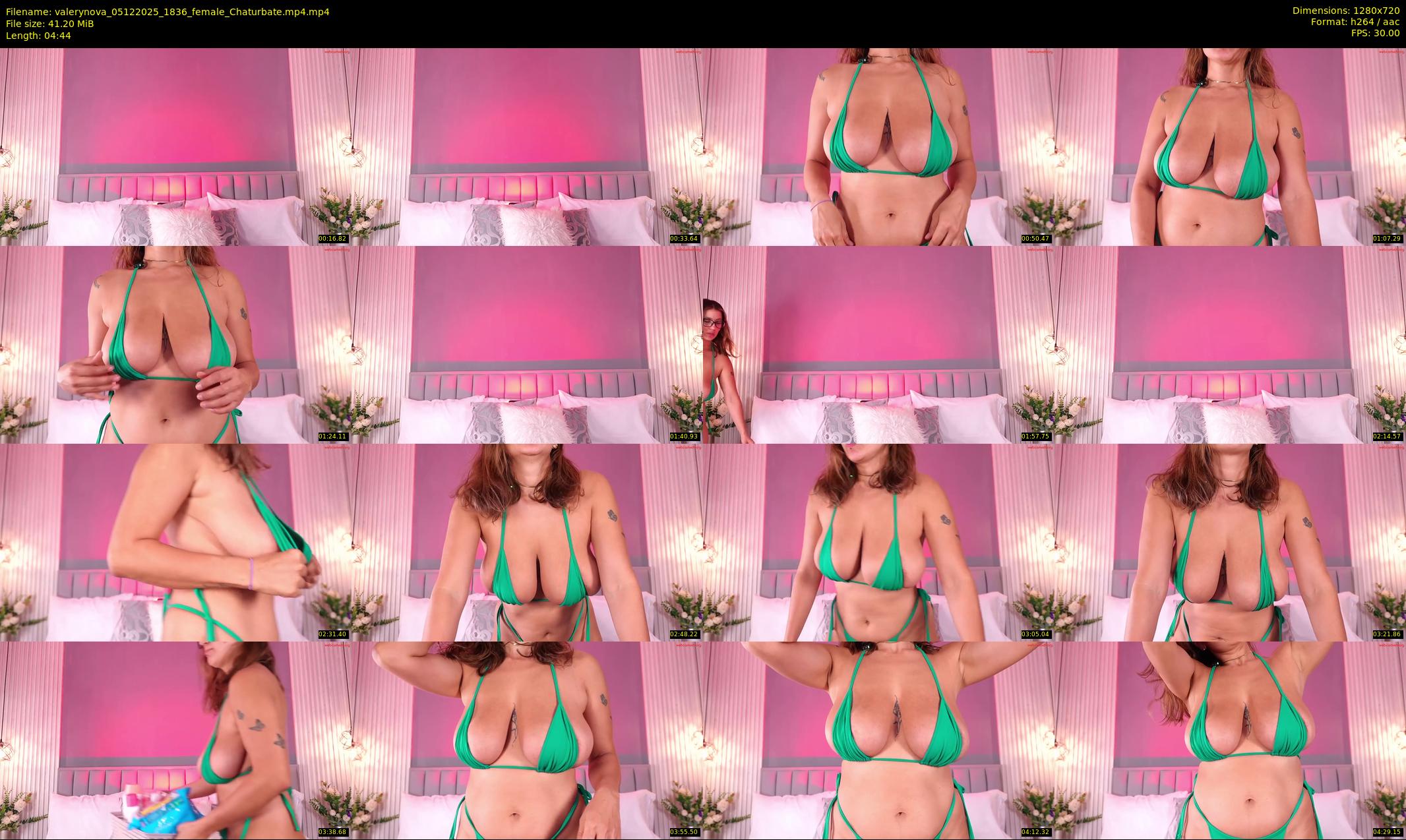 valerynova — 5 minute Chaturbate female cam show recording, 720p, Dec 5, 2025
