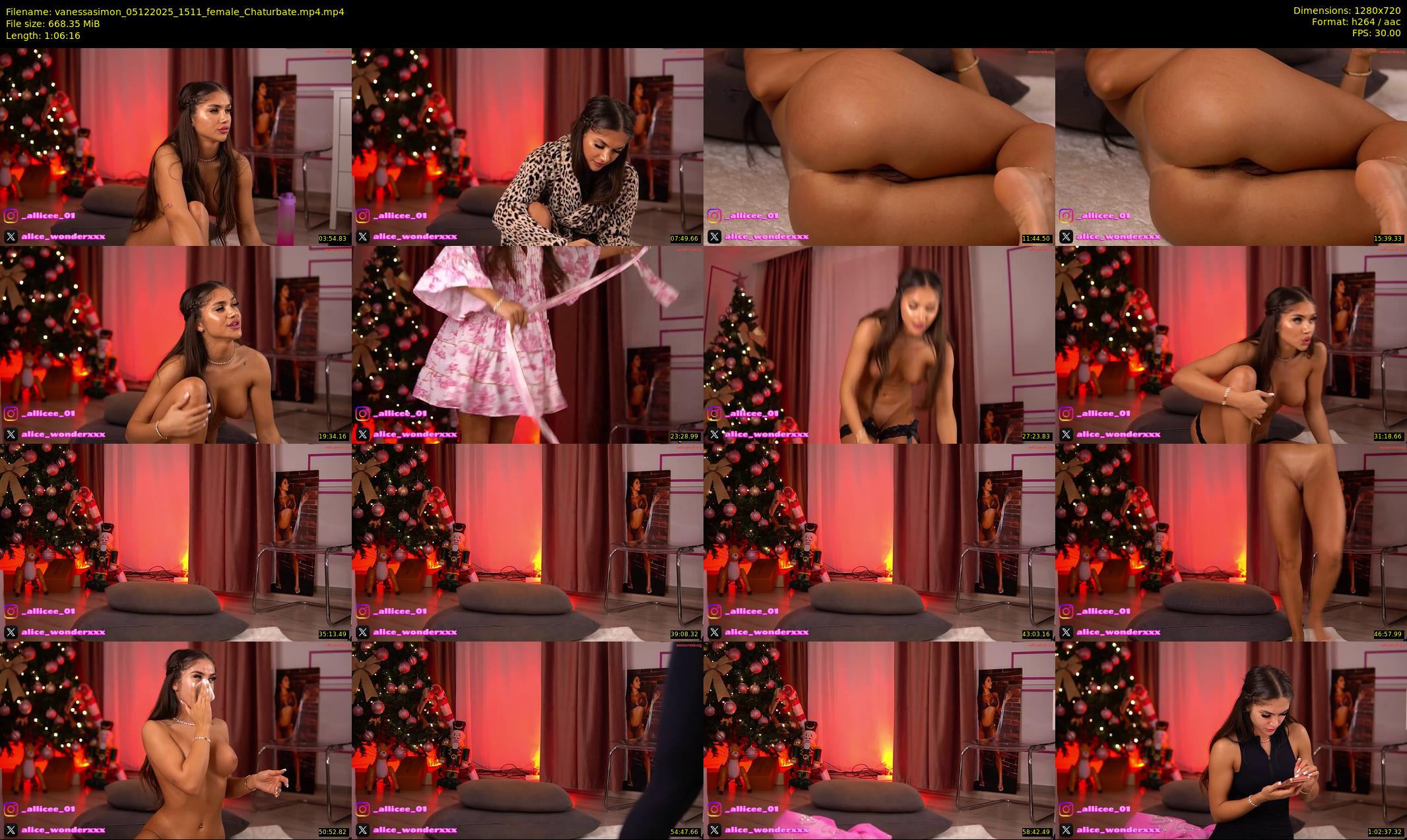 vanessasimon — 67 minute Chaturbate female cam show recording, 720p, Dec 5, 2025