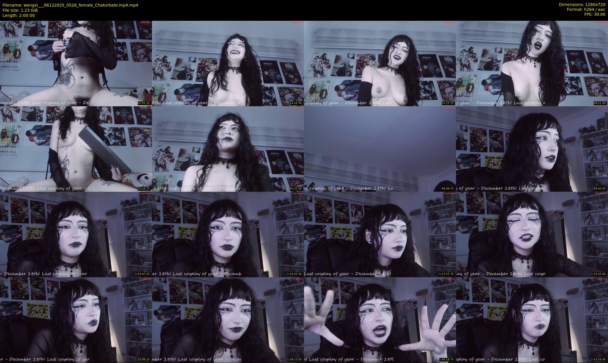 wangxi__ — 120 minute Chaturbate female cam show recording, 720p, Dec 6, 2025