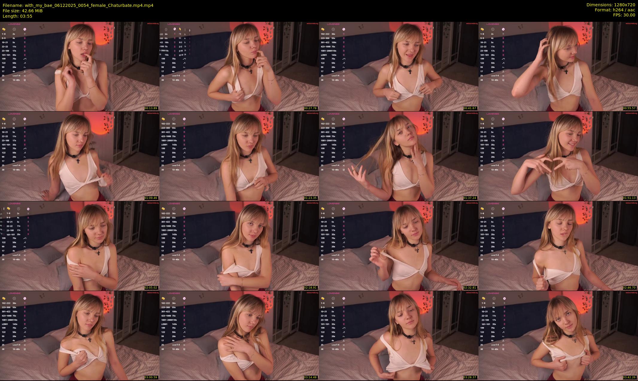 with_my_bae — 4 minute Chaturbate female cam show recording, 720p, Dec 6, 2025