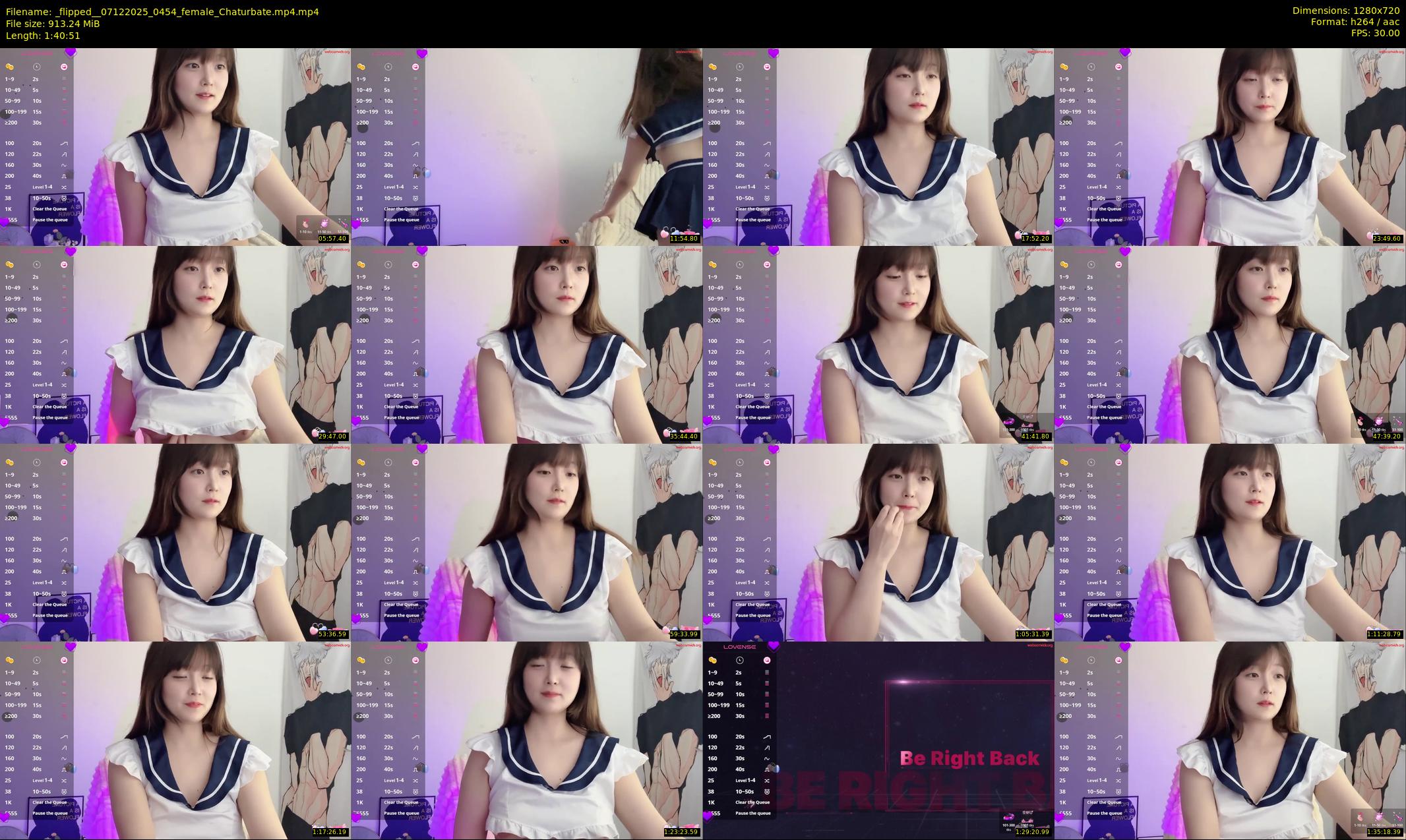 _flipped_ — 101 minute Chaturbate female cam show recording, 720p, Dec 7, 2025