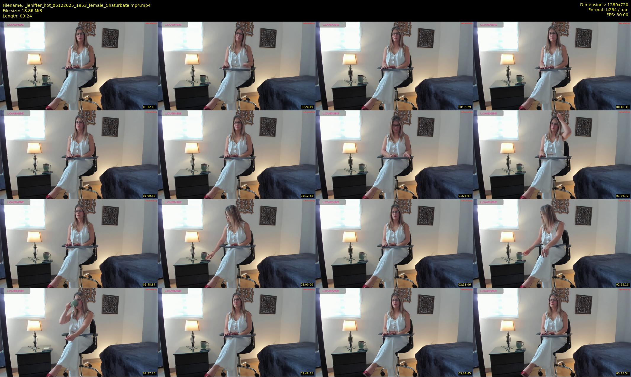 _jeniffer_hot — 4 minute Chaturbate female cam show recording, 720p, Dec 6, 2025