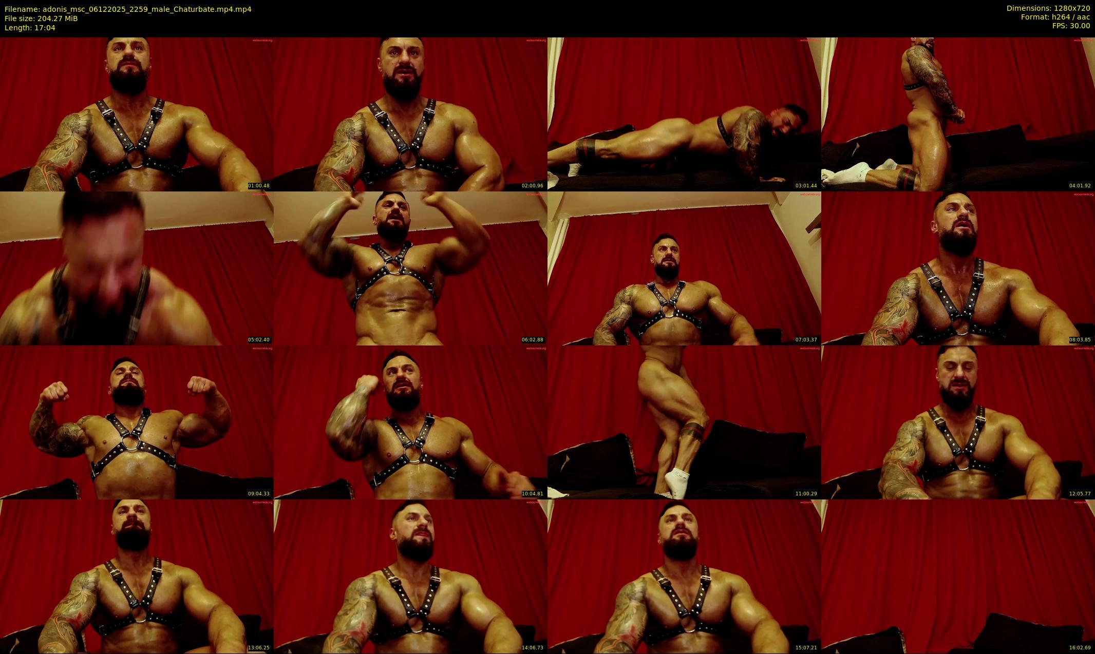 adonis_msc — 18 minute Chaturbate male cam show recording, 720p, Dec 6, 2025