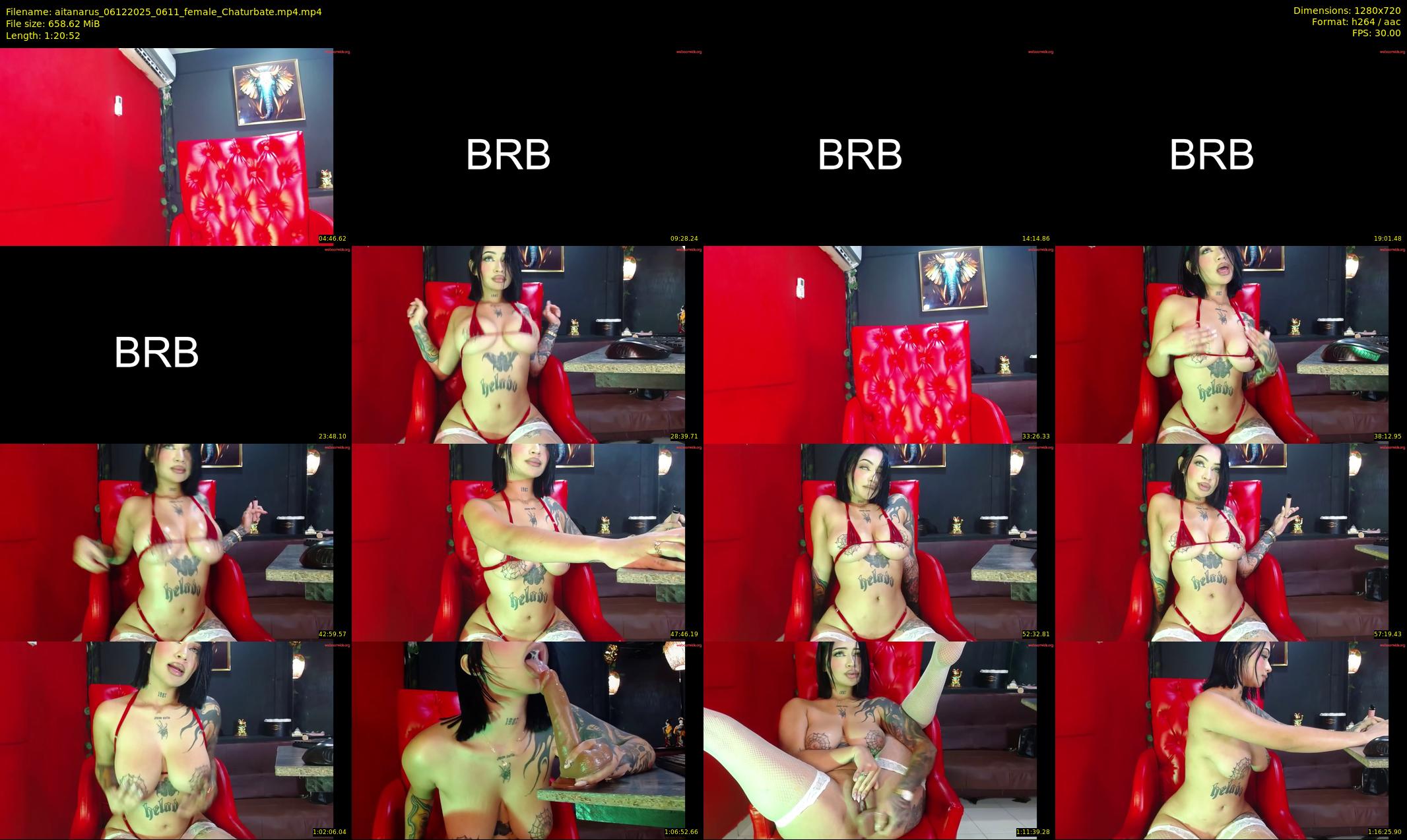 aitanarus — 81 minute Chaturbate female cam show recording, 720p, Dec 6, 2025