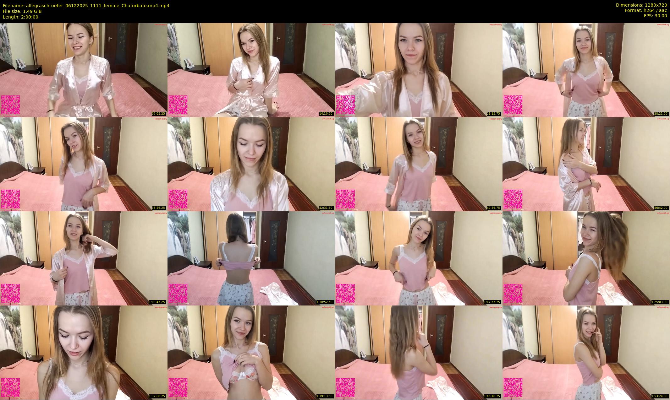 allegraschroeter — 120 minute Chaturbate female cam show recording, 720p, Dec 6, 2025