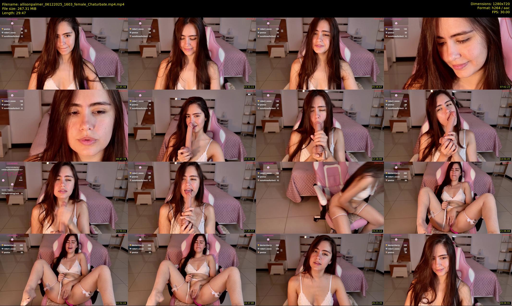 allisonpalmer — 30 minute Chaturbate female cam show recording, 720p, Dec 6, 2025