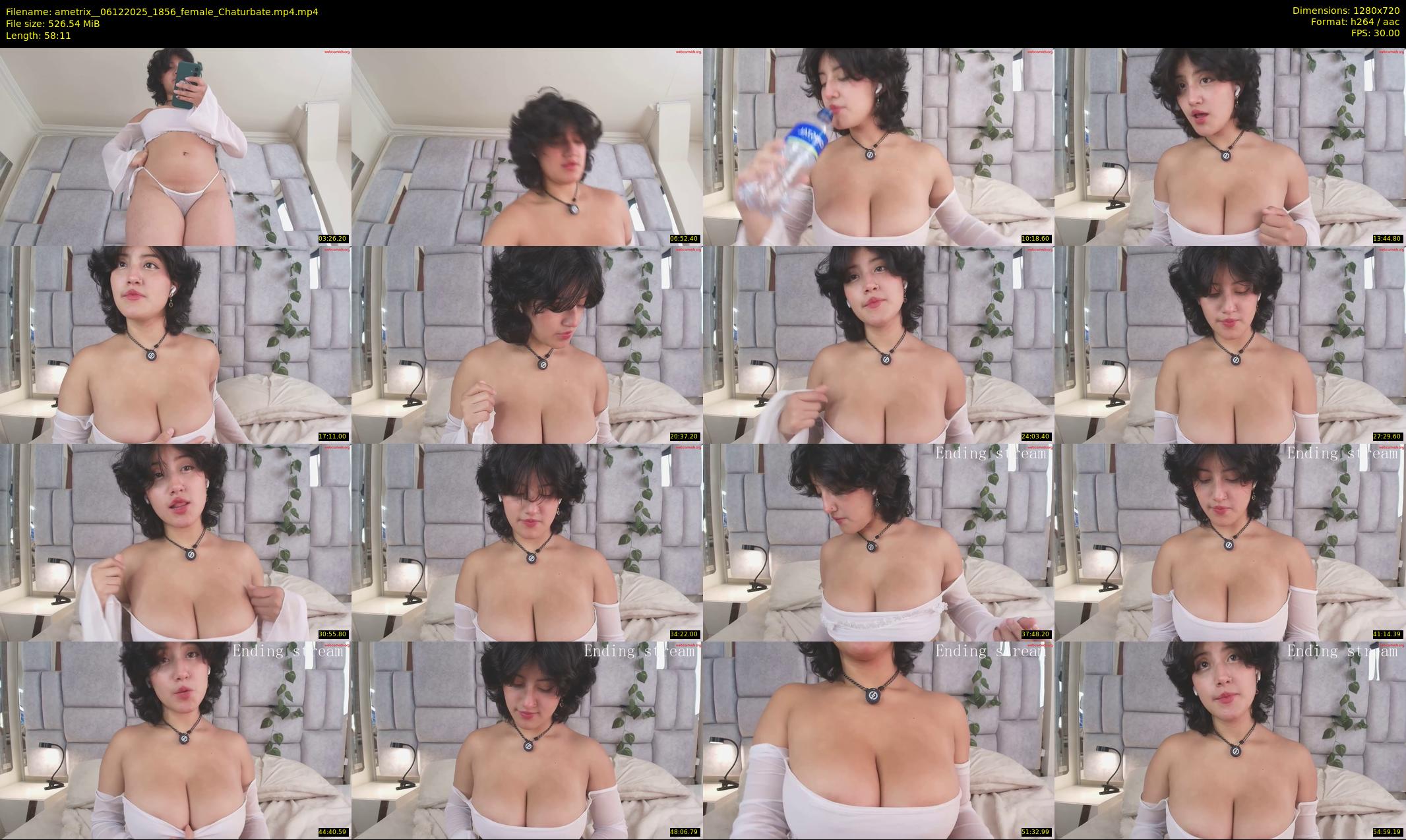 ametrix_ — 59 minute Chaturbate female cam show recording, 720p, Dec 6, 2025