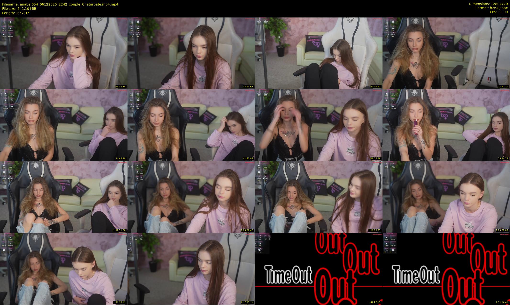 anabel054 — 118 minute Chaturbate female cam show recording, 720p, Dec 6, 2025