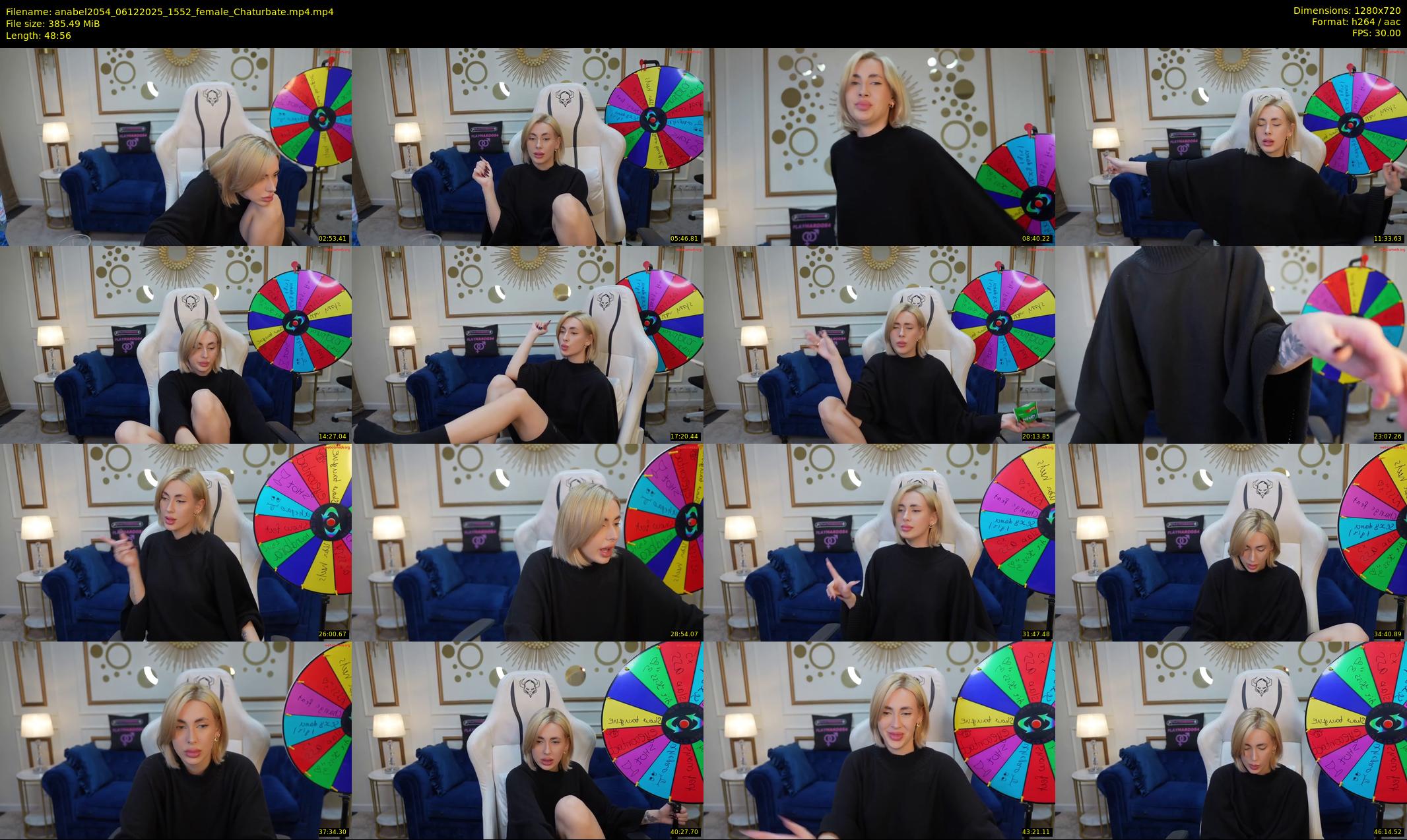 anabel2054 — 49 minute Chaturbate female cam show recording, 720p, Dec 6, 2025