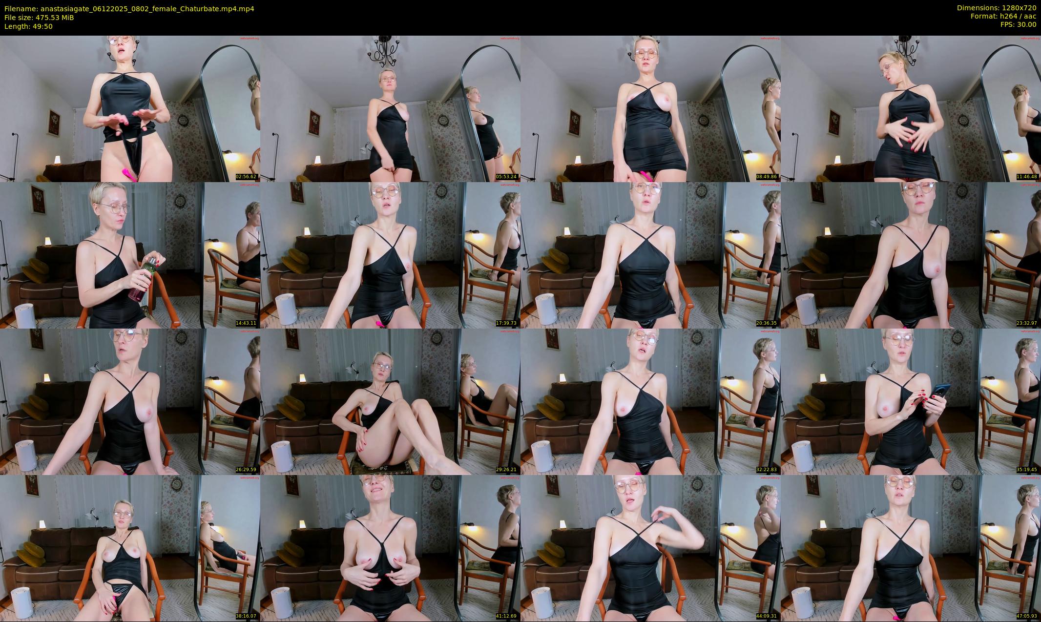 anastasiagate — 50 minute Chaturbate female cam show recording, 720p, Dec 6, 2025