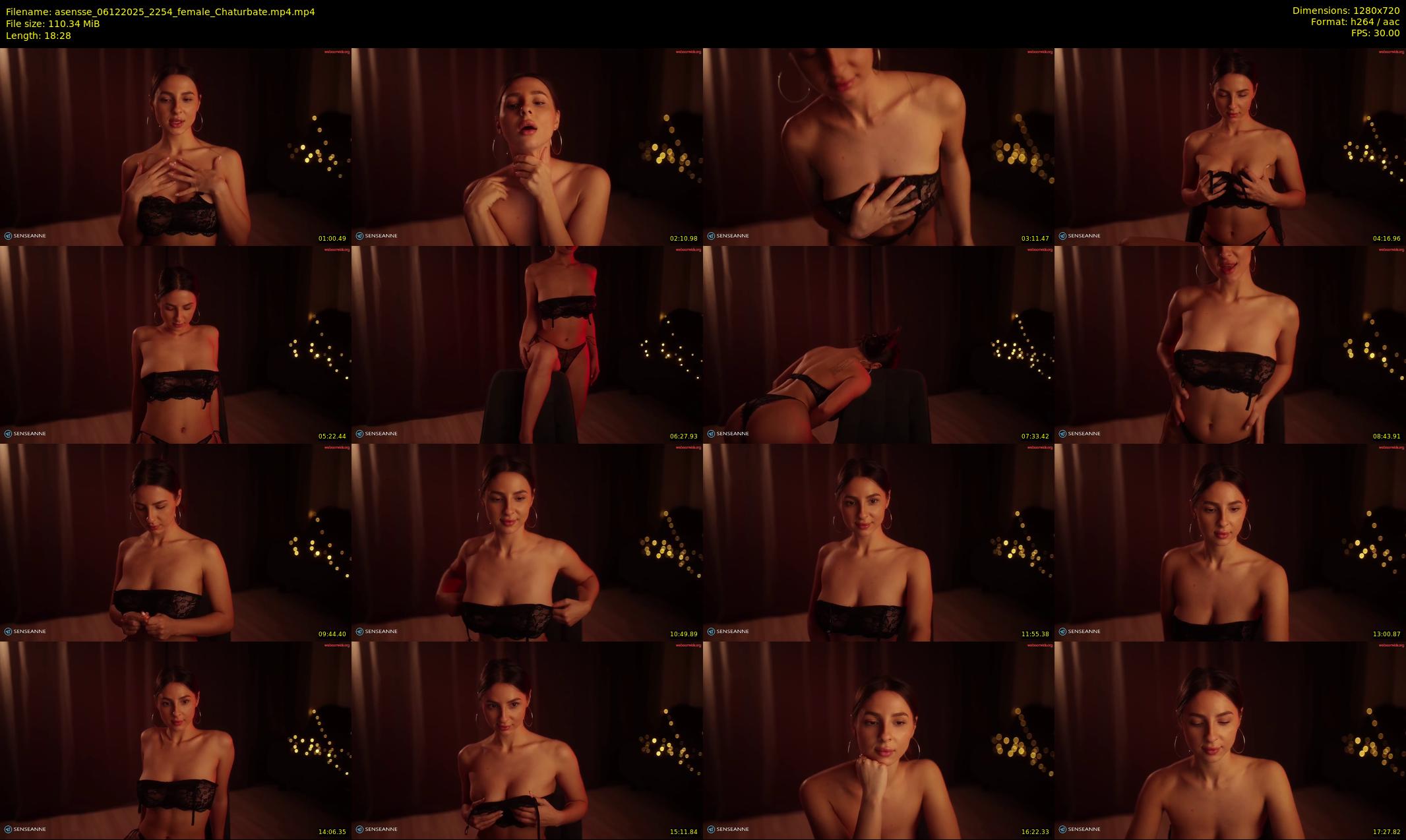 asensse — 19 minute Chaturbate female cam show recording, 720p, Dec 6, 2025