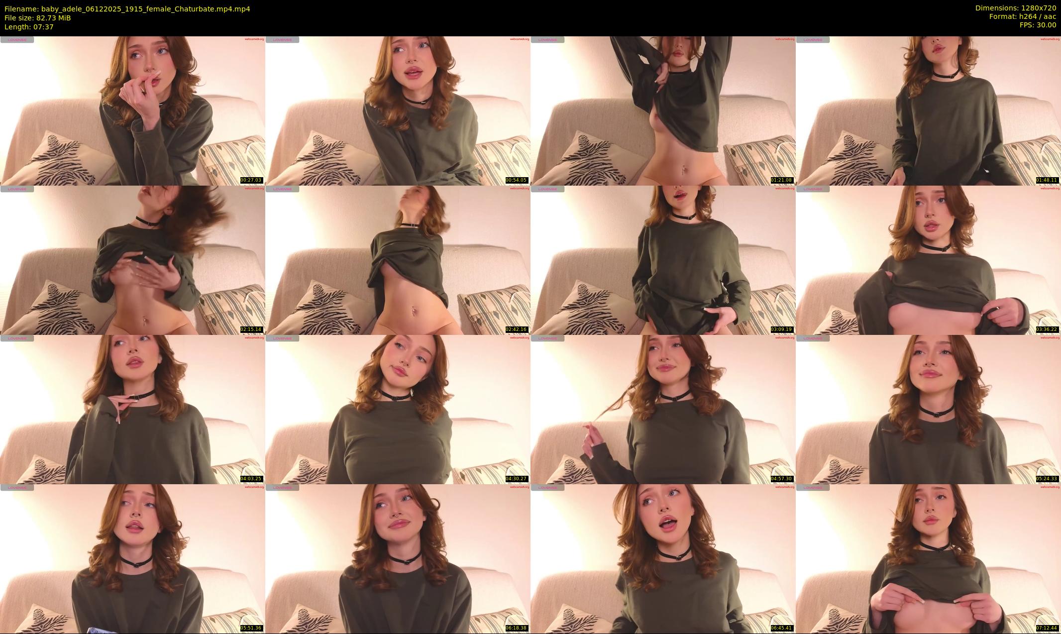 baby_adele — 8 minute Chaturbate female cam show recording, 720p, Dec 6, 2025
