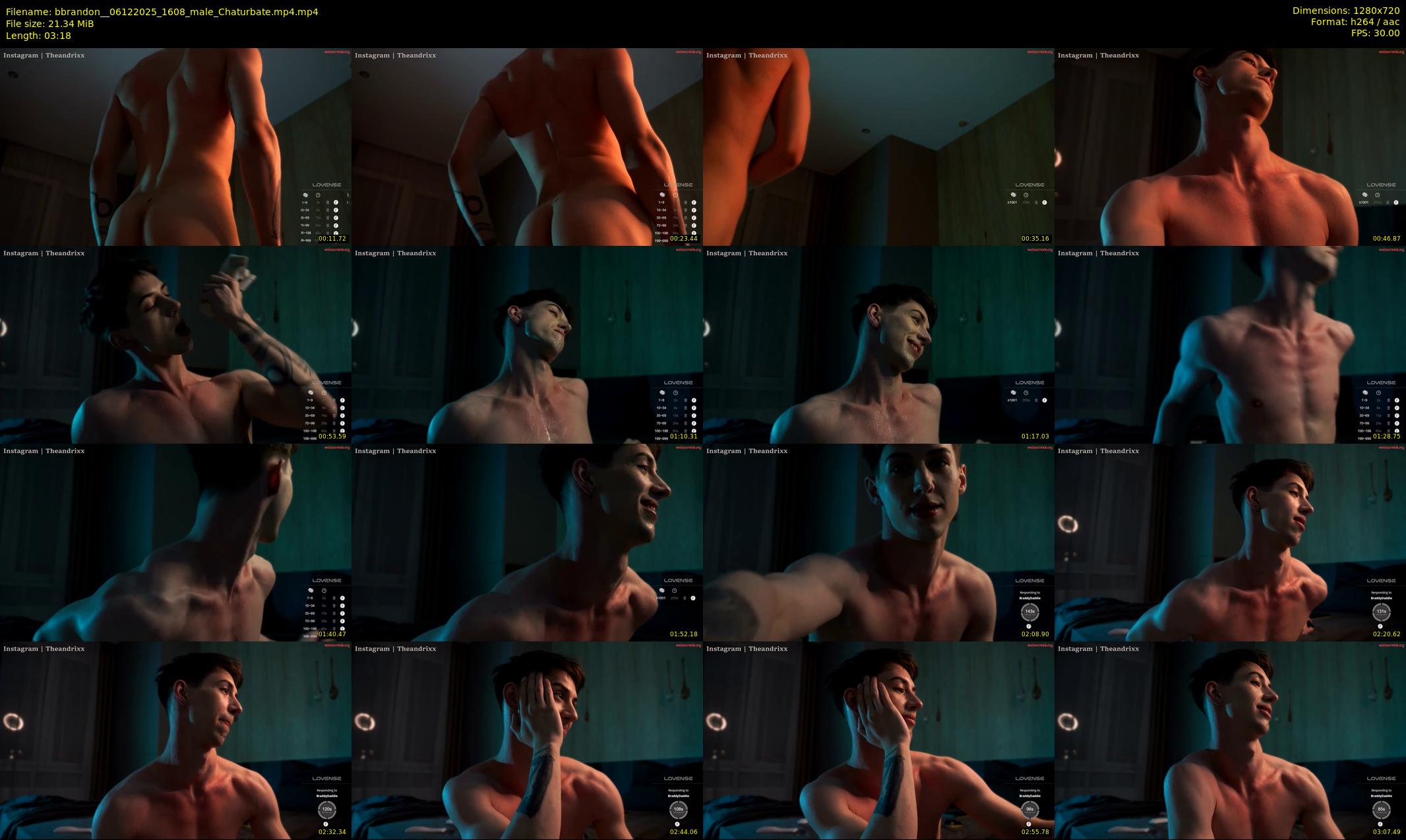 bbrandon_ — 4 minute Chaturbate male cam show recording, 720p, Dec 6, 2025