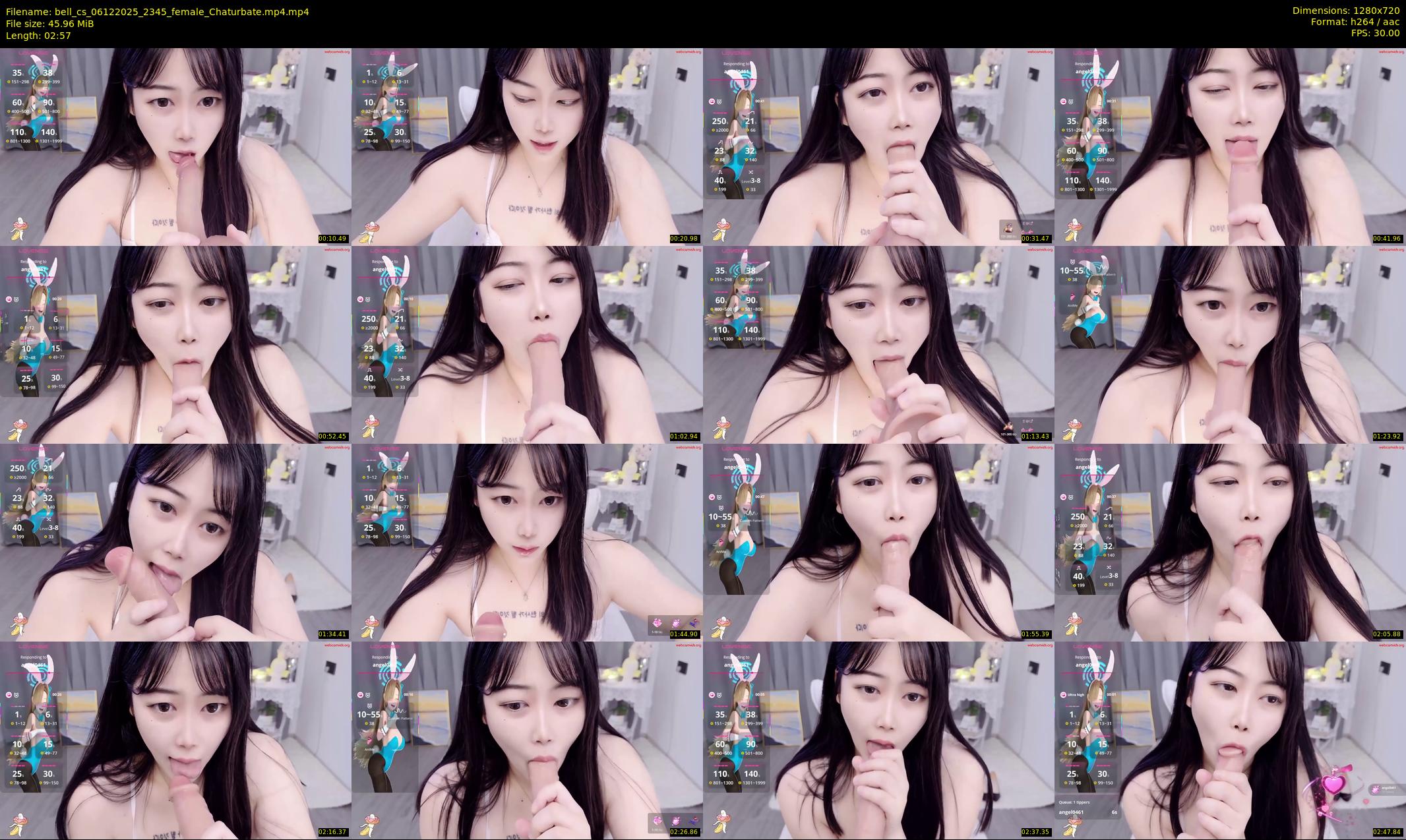 bell_cs — 3 minute Chaturbate female cam show recording, 720p, Dec 6, 2025