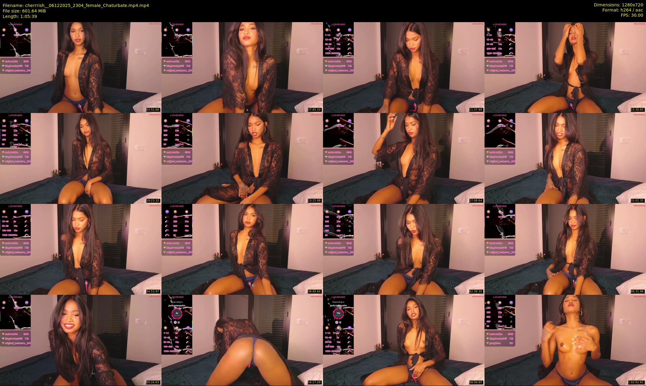 cherrrish_ — 66 minute Chaturbate female cam show recording, 720p, Dec 6, 2025