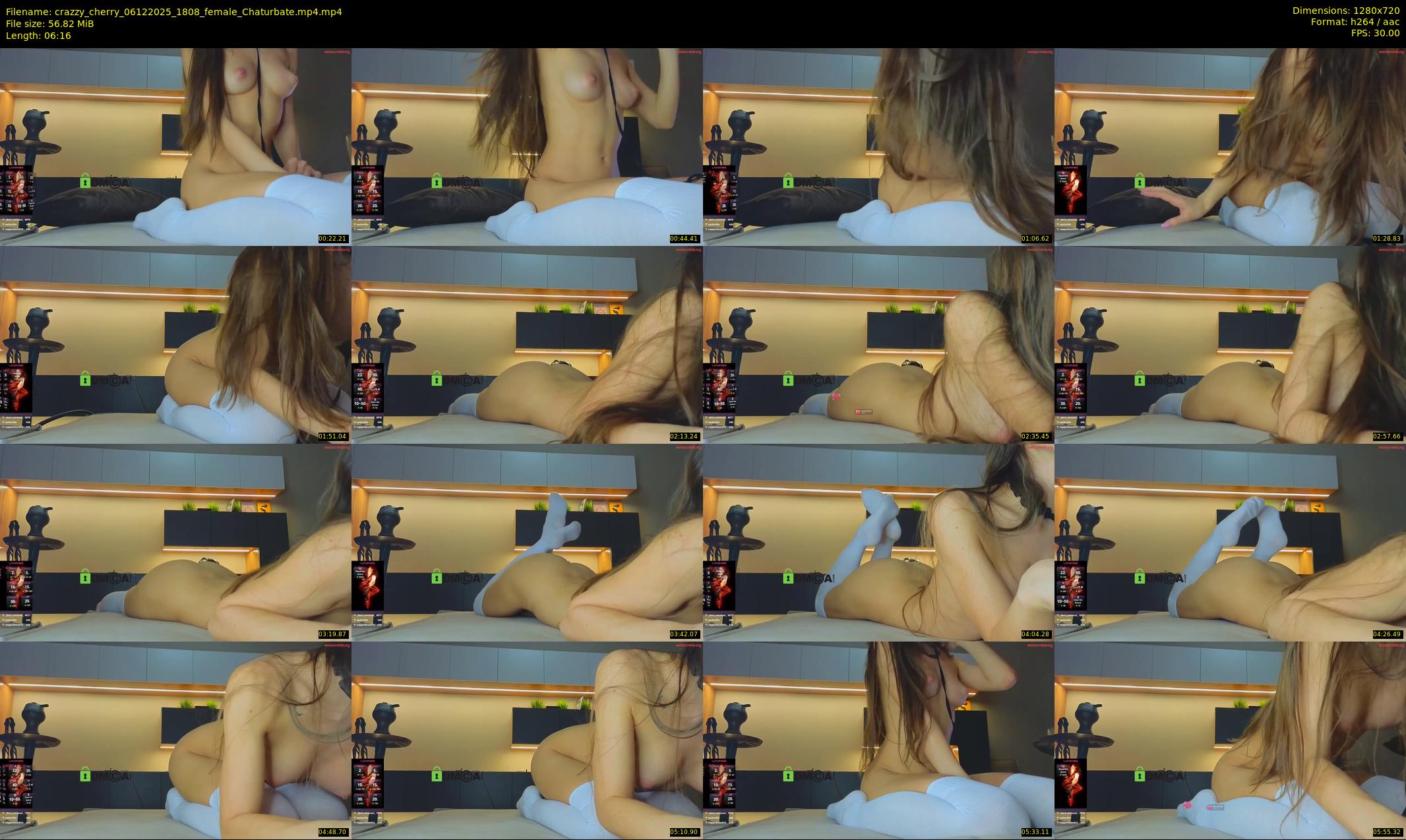 crazzy_cherry — 7 minute Chaturbate female cam show recording, 720p, Dec 6, 2025