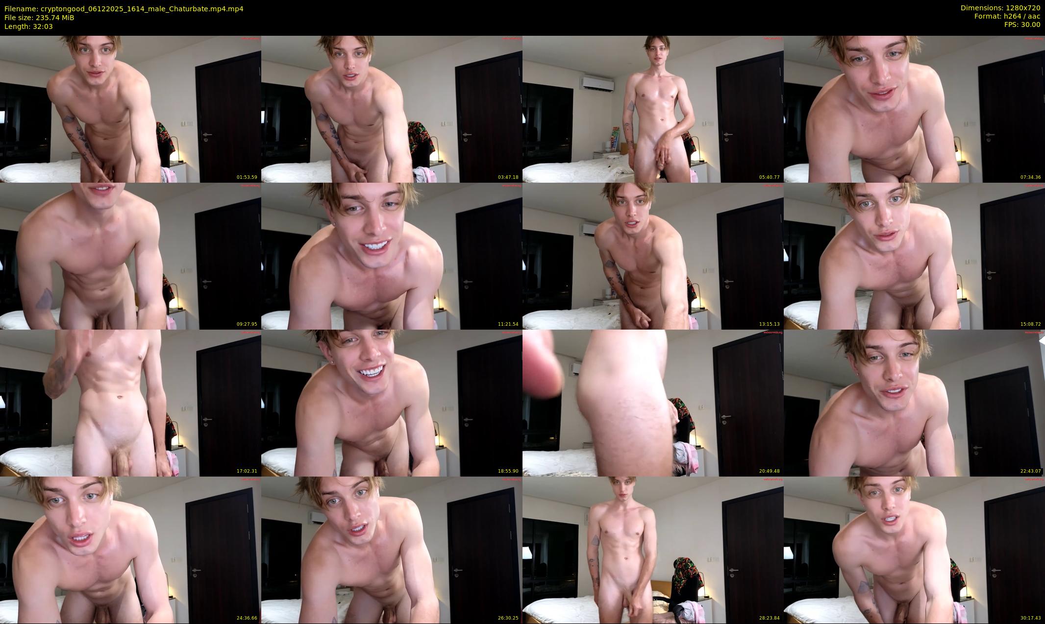 cryptongood — 33 minute Chaturbate male cam show recording, 720p, Dec 6, 2025