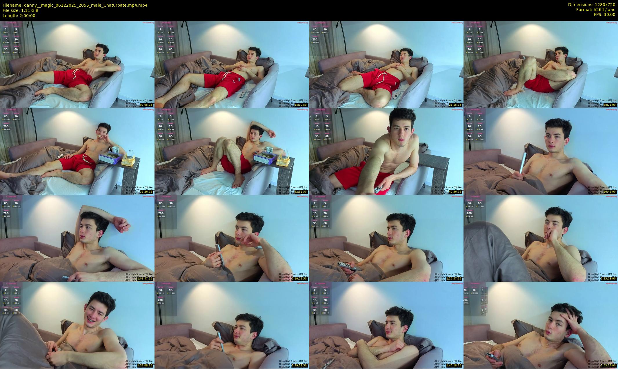 danny__magic — 120 minute Chaturbate male cam show recording, 720p, Dec 6, 2025