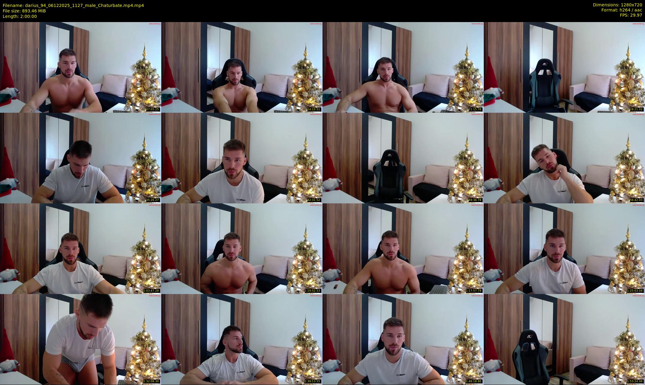 darius_94 — 120 minute Chaturbate male cam show recording, 720p, Dec 6, 2025