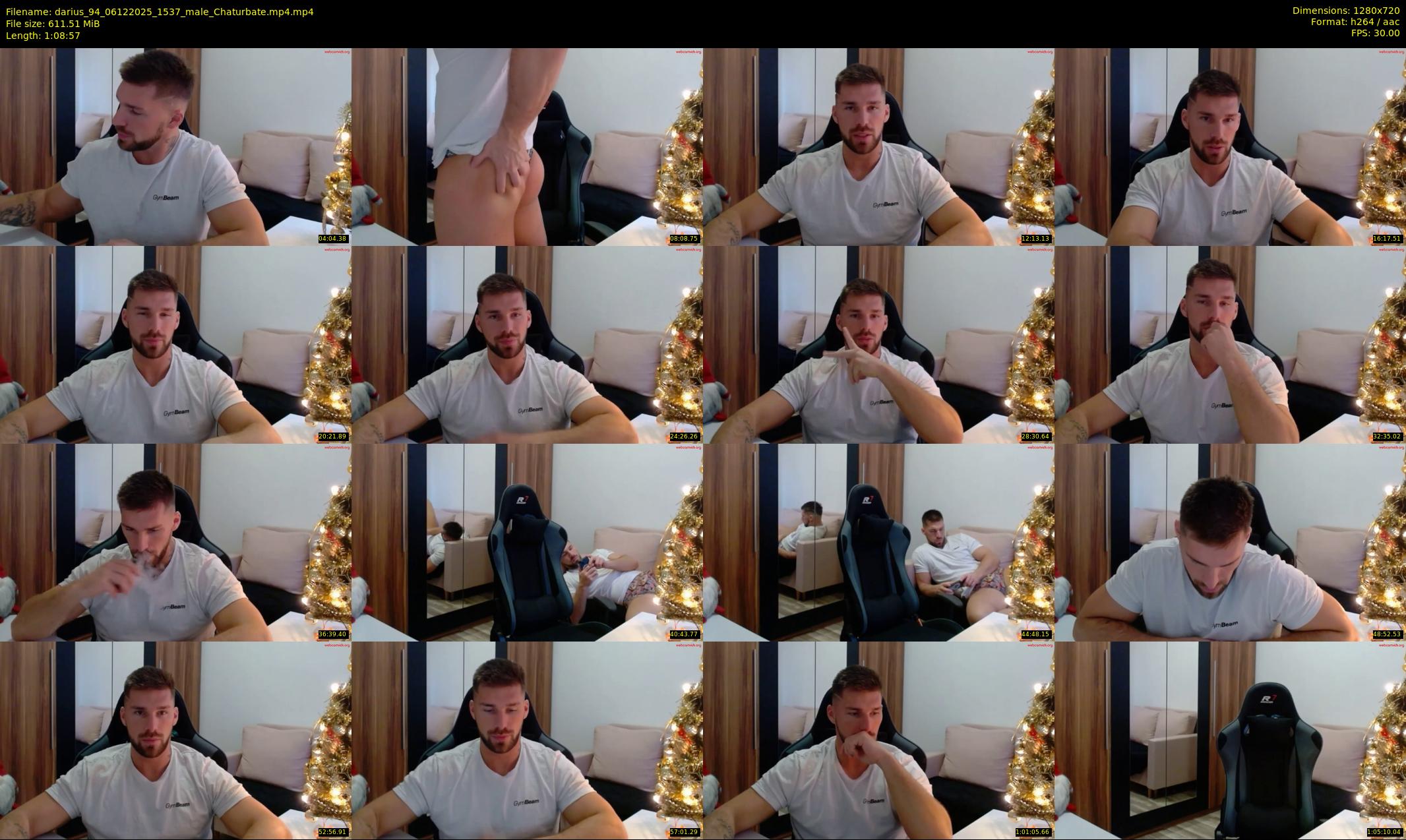 darius_94 — 69 minute Chaturbate male cam show recording, 720p, Dec 6, 2025