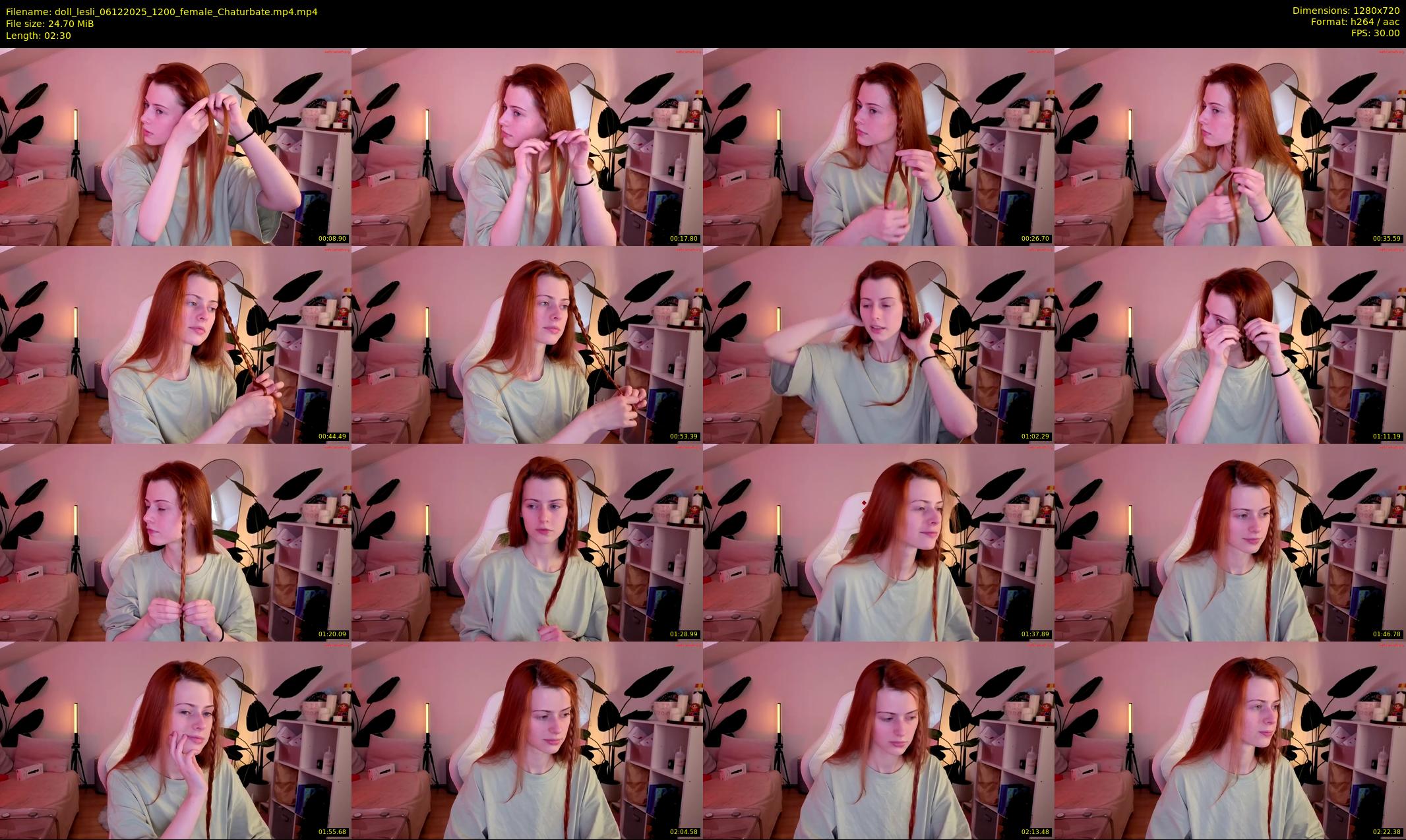 doll_lesli — 3 minute Chaturbate female cam show recording, 720p, Dec 6, 2025
