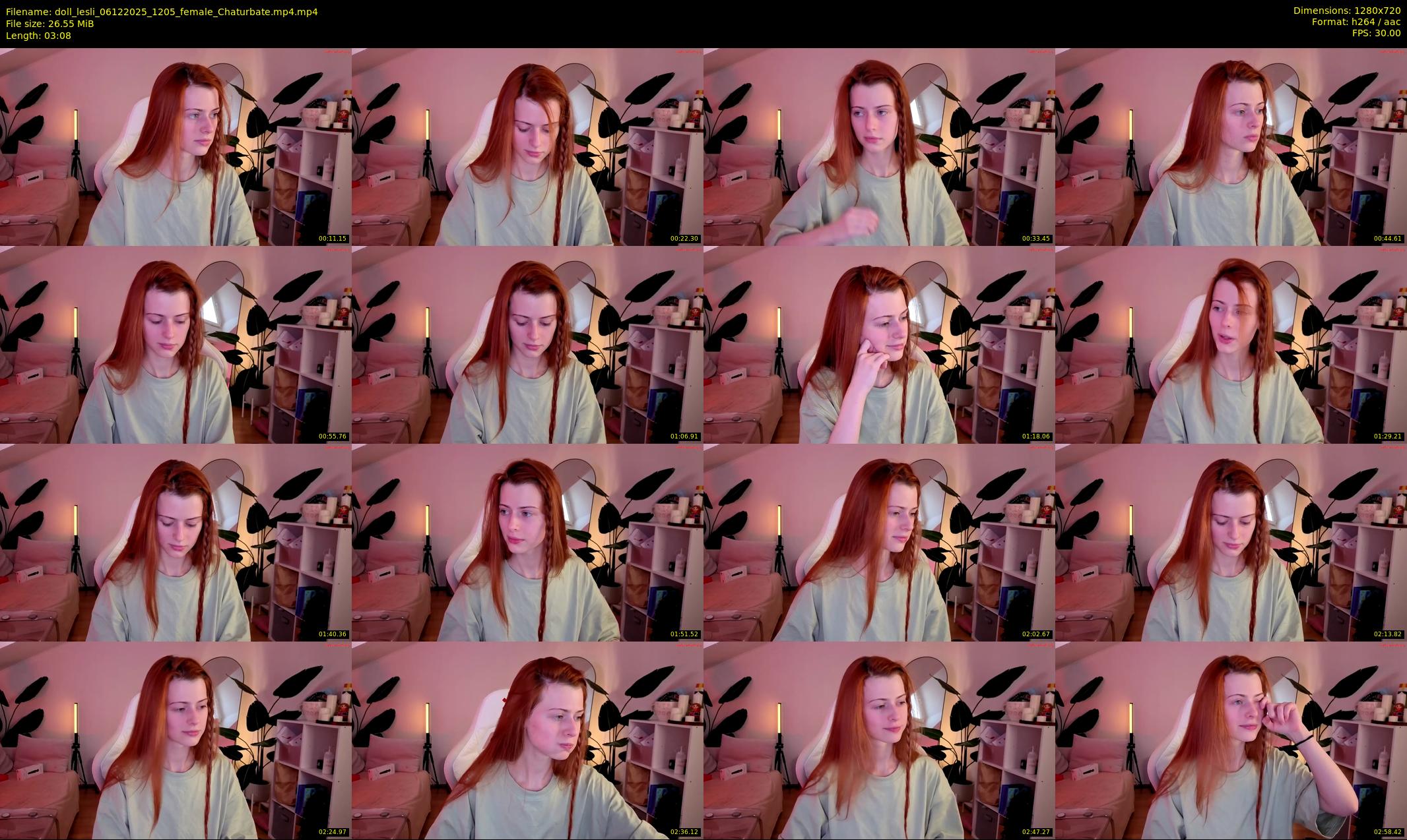 doll_lesli — 4 minute Chaturbate female cam show recording, 720p, Dec 6, 2025