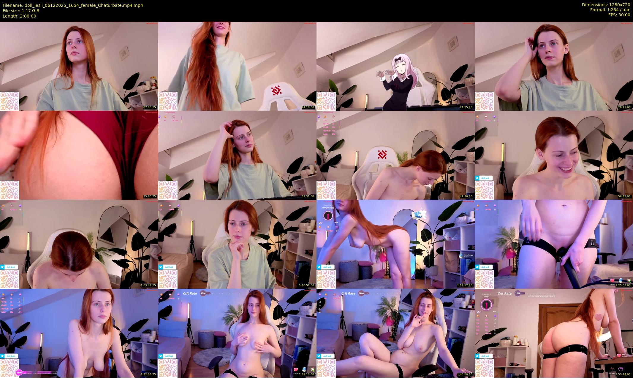doll_lesli — 120 minute Chaturbate female cam show recording, 720p, Dec 6, 2025