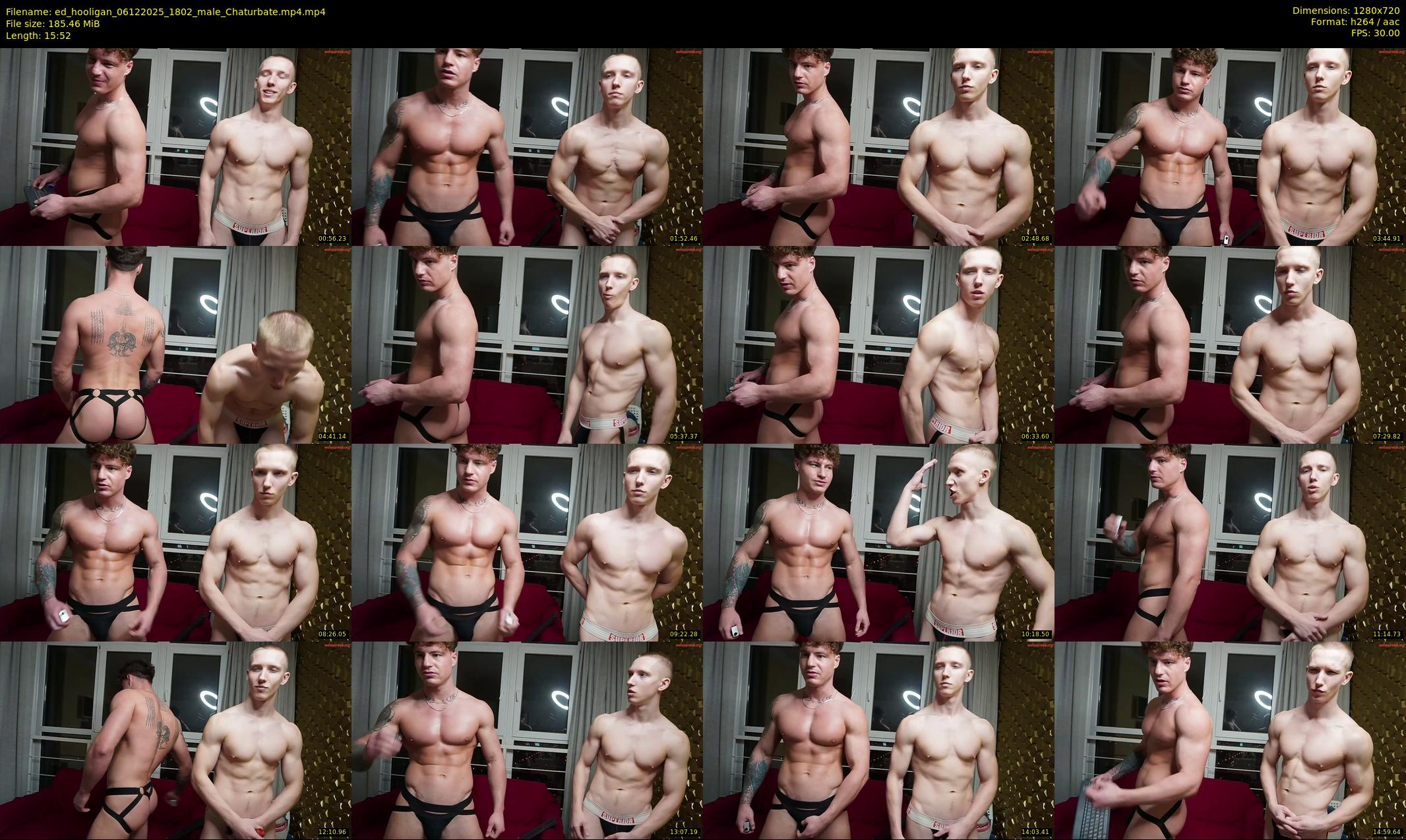 ed_hooligan — 16 minute Chaturbate male cam show recording, 720p, Dec 6, 2025