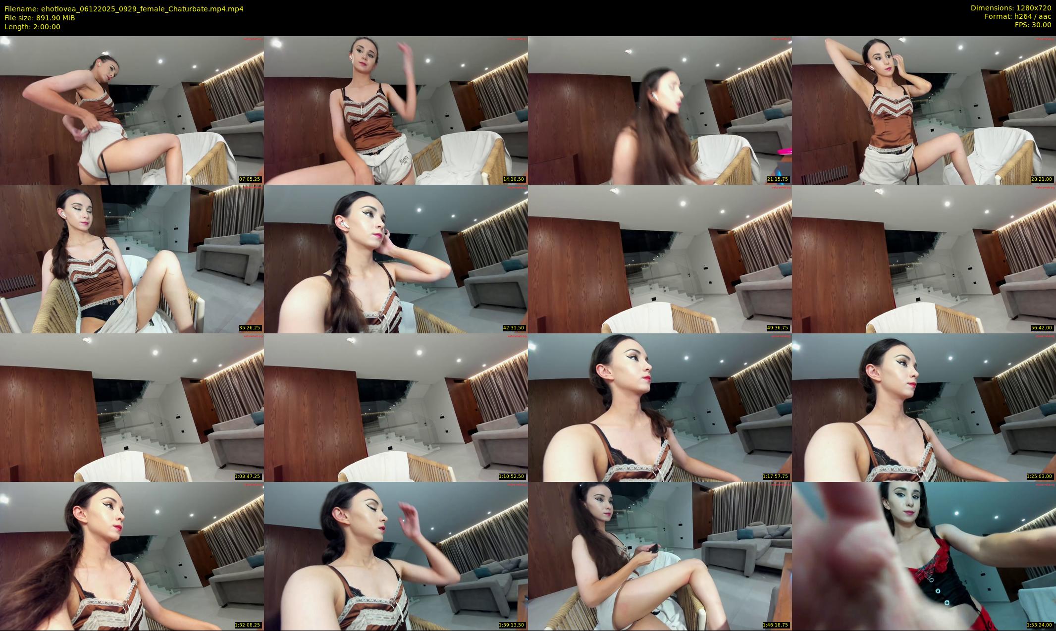 ehotlovea — 120 minute Chaturbate female cam show recording, 720p, Dec 6, 2025