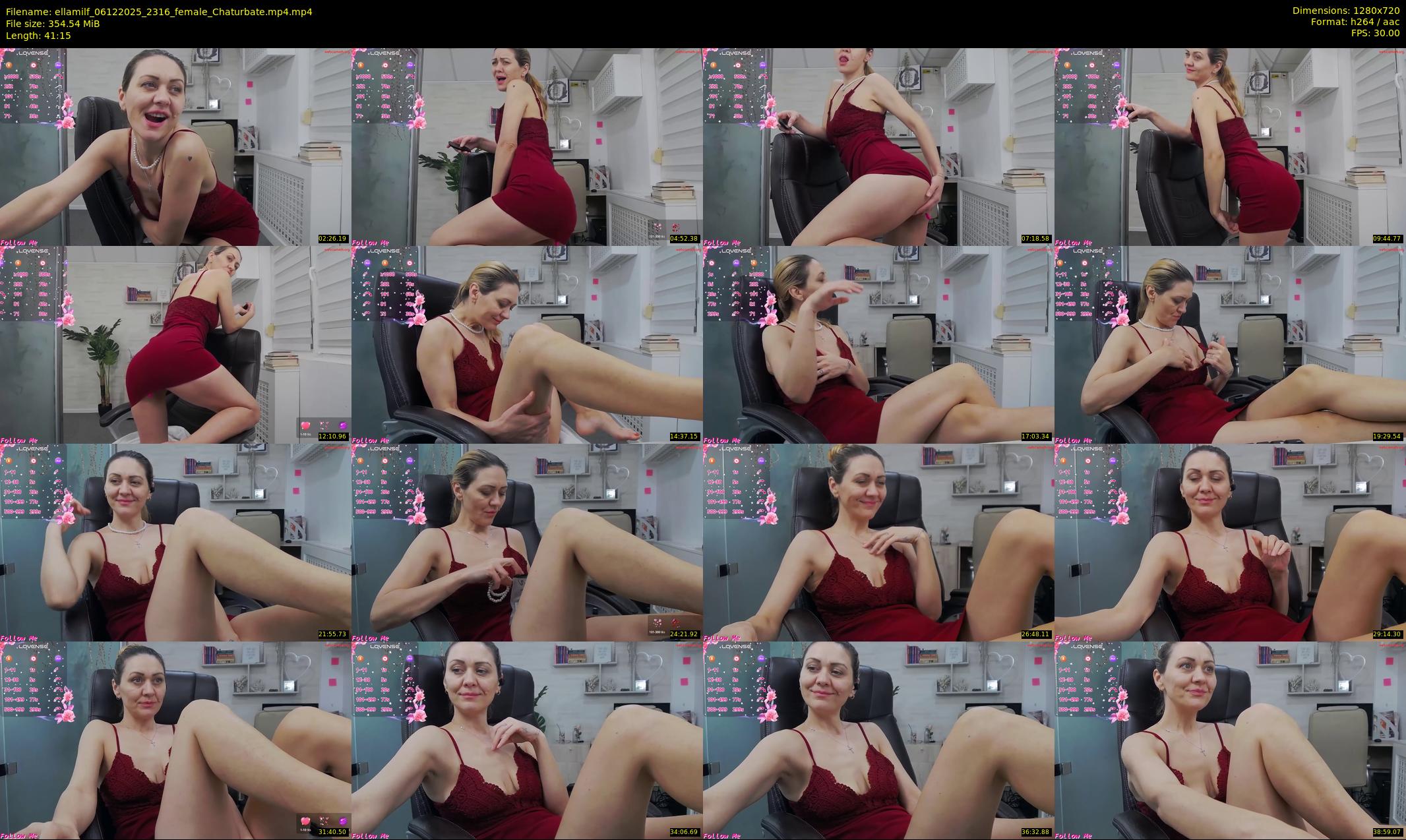 ellamilf — 42 minute Chaturbate female cam show recording, 720p, Dec 6, 2025