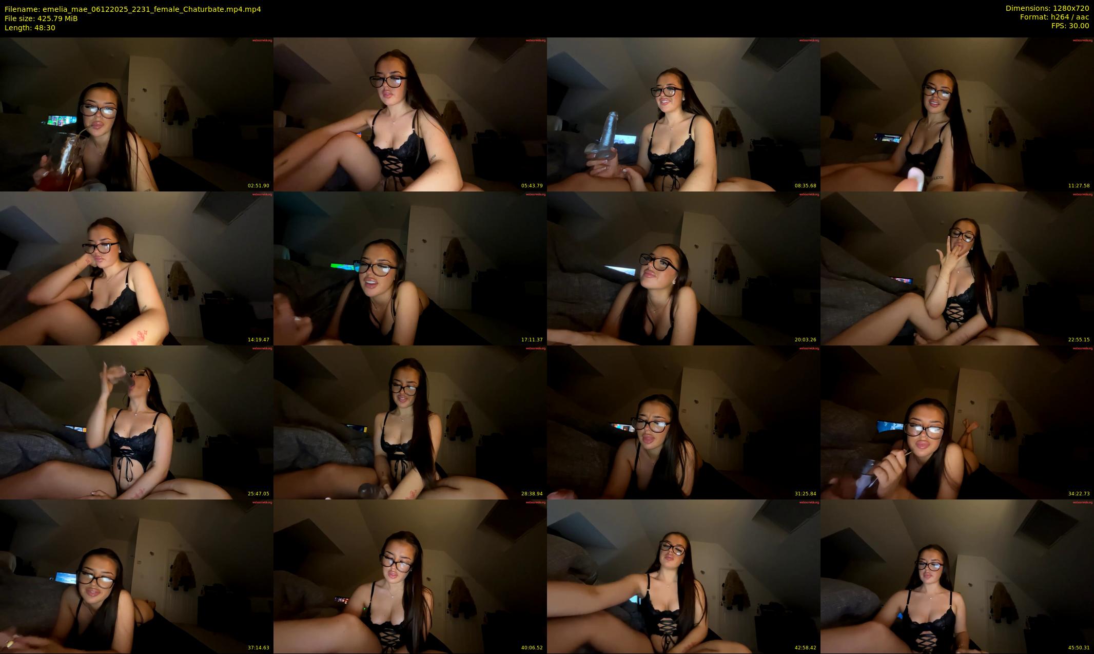 emelia_mae — 49 minute Chaturbate female cam show recording, 720p, Dec 6, 2025