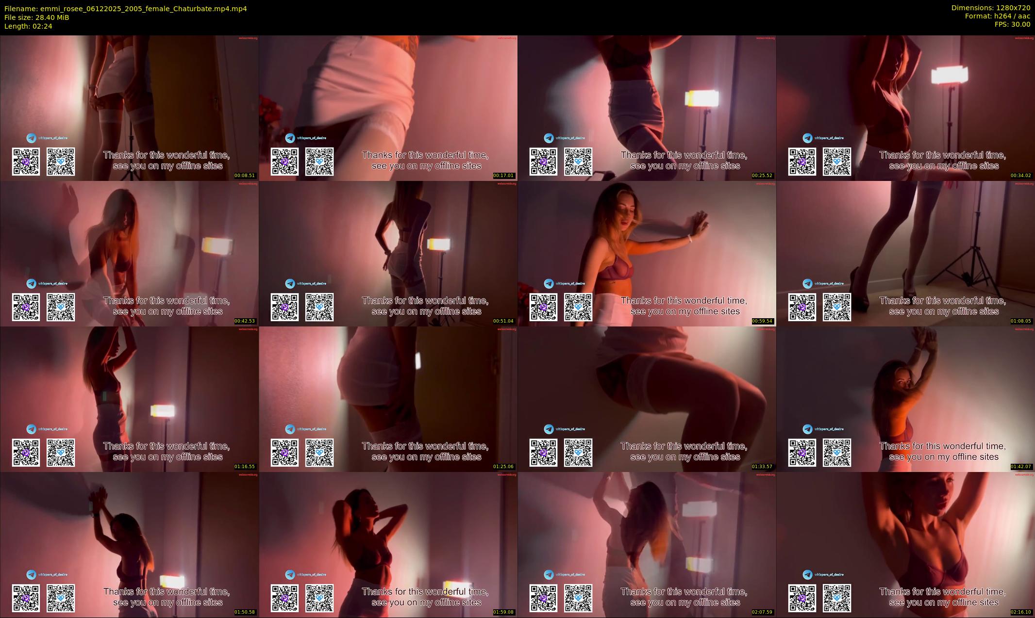 emmi_rosee — 3 minute Chaturbate female cam show recording, 720p, Dec 6, 2025