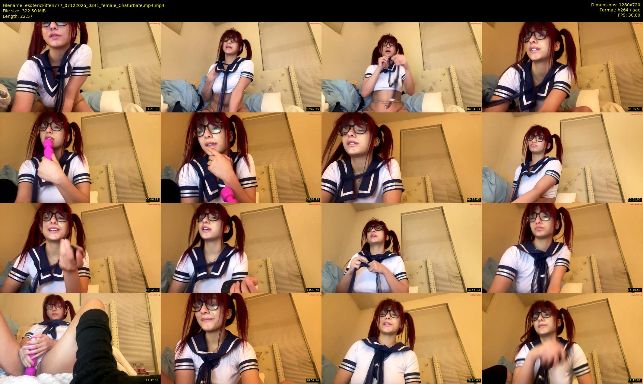 esoterickitten777 — 23 minute Chaturbate female cam show recording, 720p, Dec 7, 2025