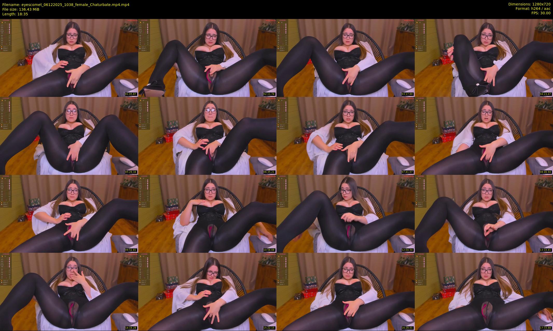 eyescomet — 19 minute Chaturbate female cam show recording, 720p, Dec 6, 2025
