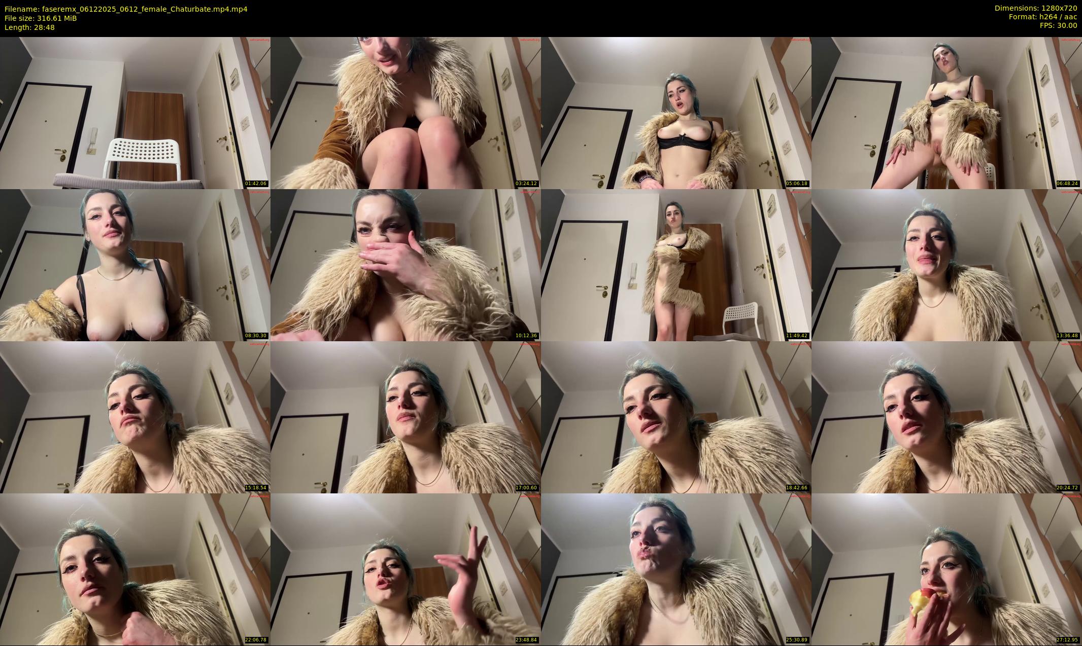 faseremx — 29 minute Chaturbate female cam show recording, 720p, Dec 6, 2025