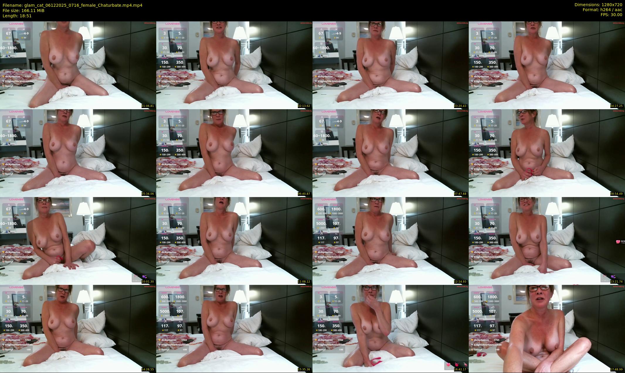 glam_cat — 19 minute Chaturbate female cam show recording, 720p, Dec 6, 2025