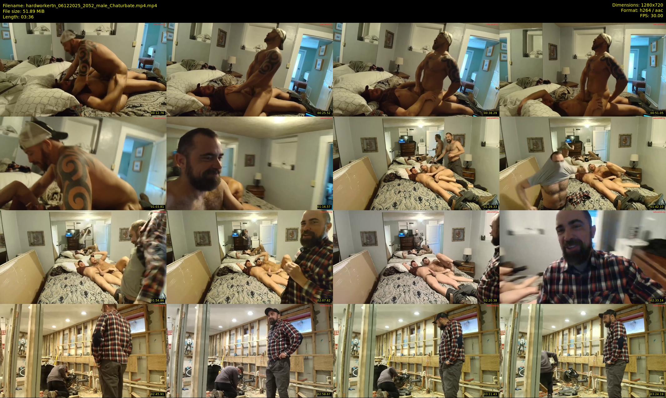 hardworkertn — 4 minute Chaturbate male cam show recording, 720p, Dec 6, 2025