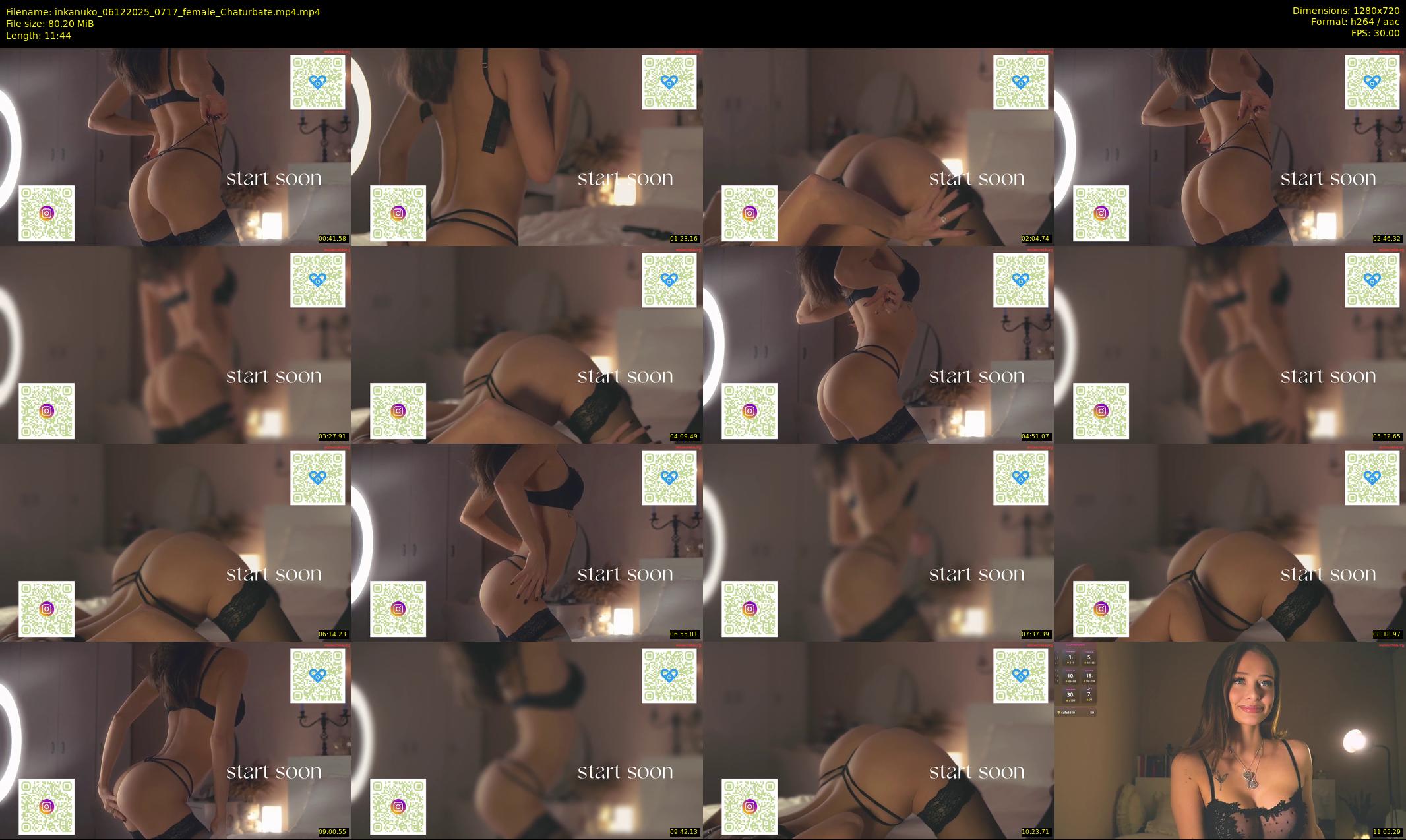 inkanuko — 12 minute Chaturbate couple cam show recording, 720p, Dec 6, 2025