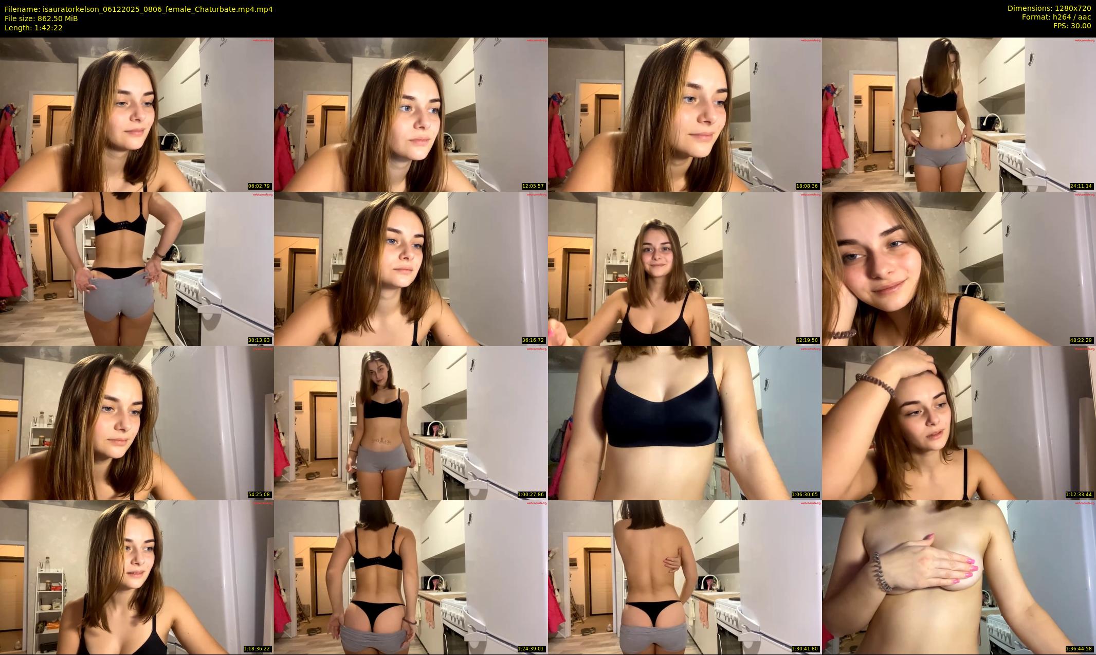 isauratorkelson — 103 minute Chaturbate female cam show recording, 720p, Dec 6, 2025