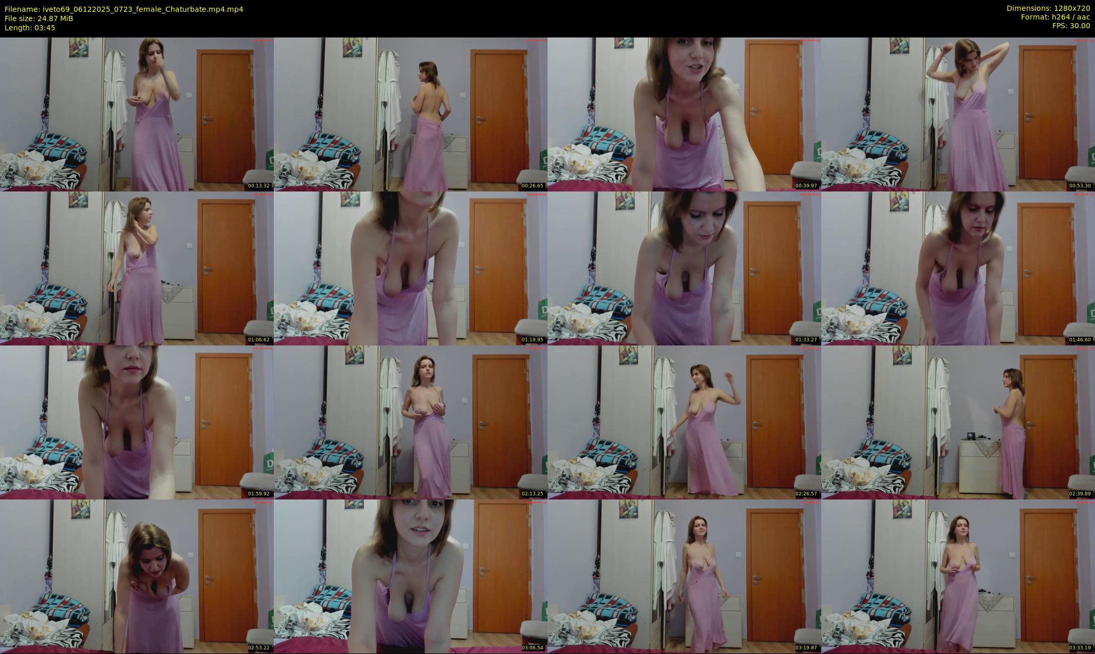 iveto69 — 4 minute Chaturbate female cam show recording, 720p, Dec 6, 2025