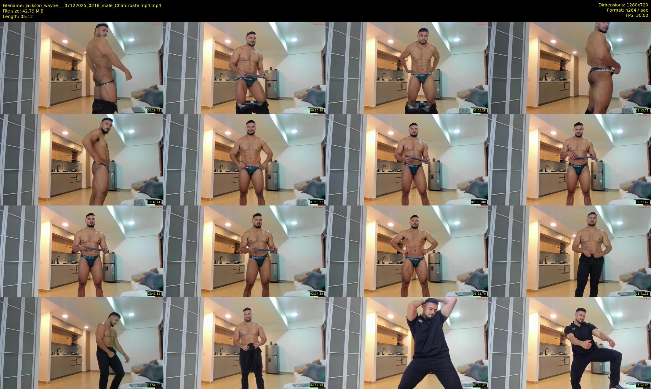 jackson_wayne__ — 6 minute Chaturbate male cam show recording, 720p, Dec 7, 2025