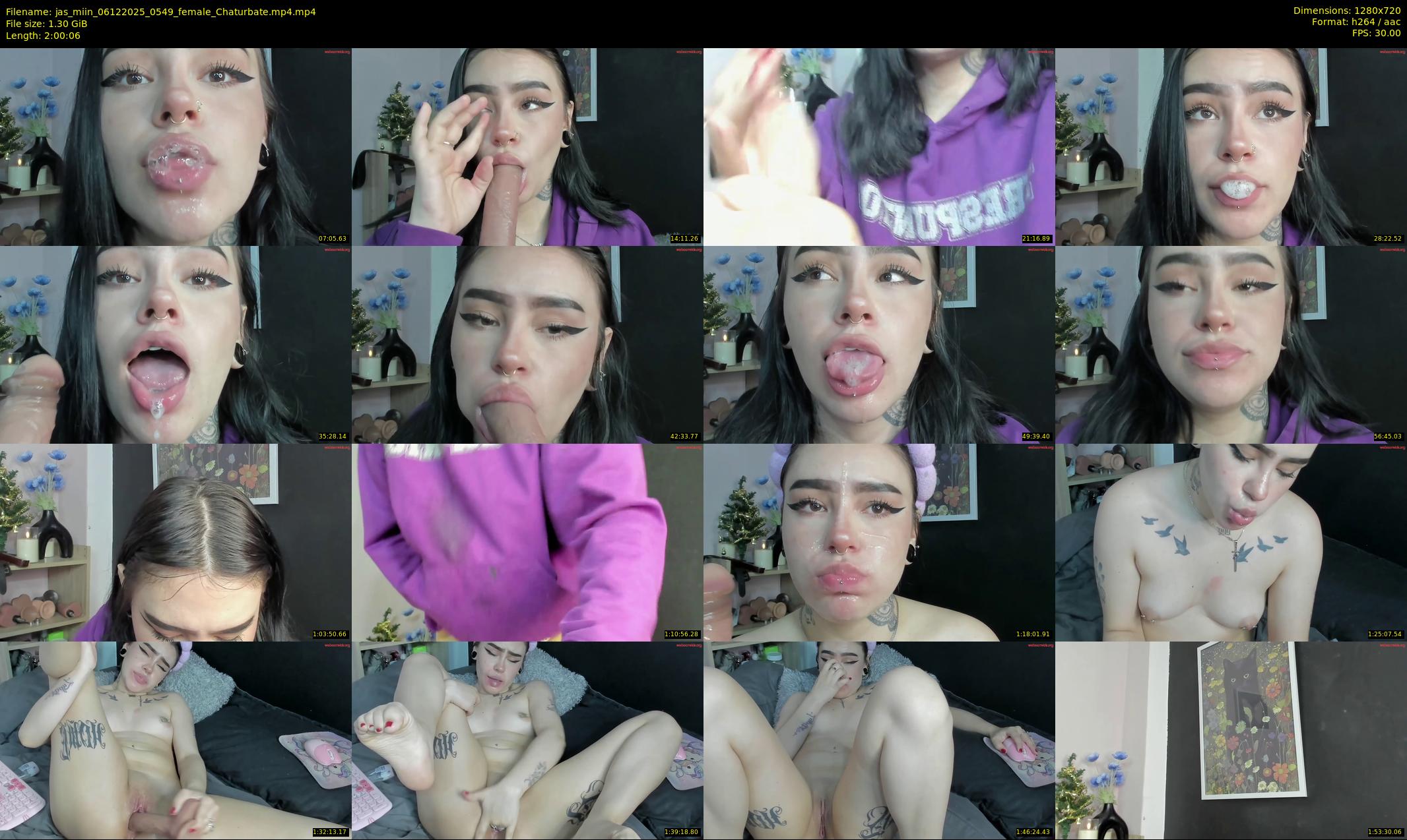 jas_miin — 121 minute Chaturbate female cam show recording, 720p, Dec 6, 2025
