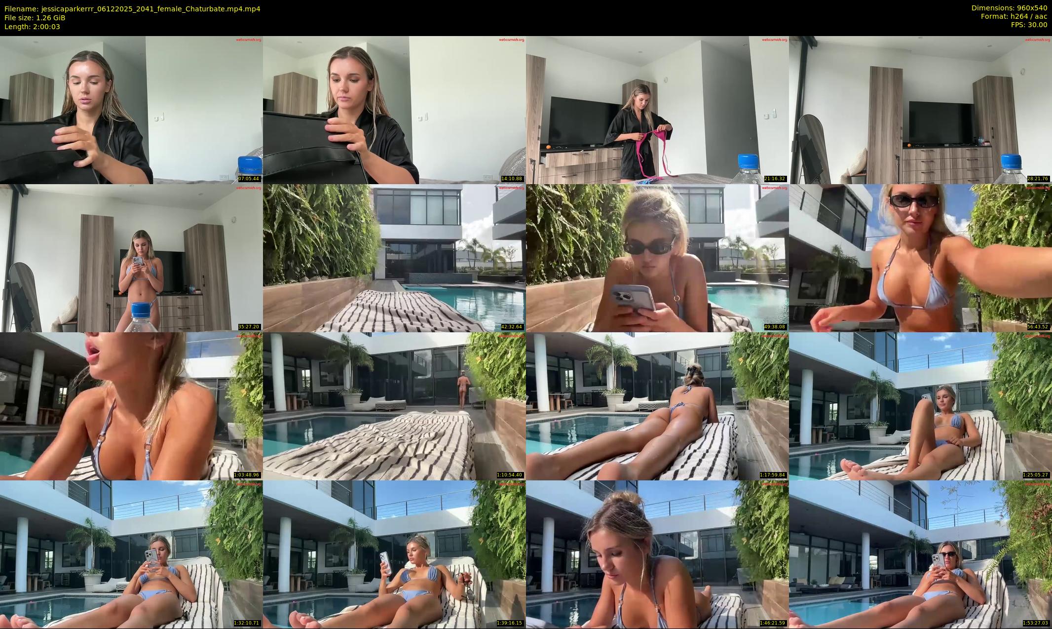 jessicaparkerrr — 121 minute Chaturbate female cam show recording, 480p, Dec 6, 2025