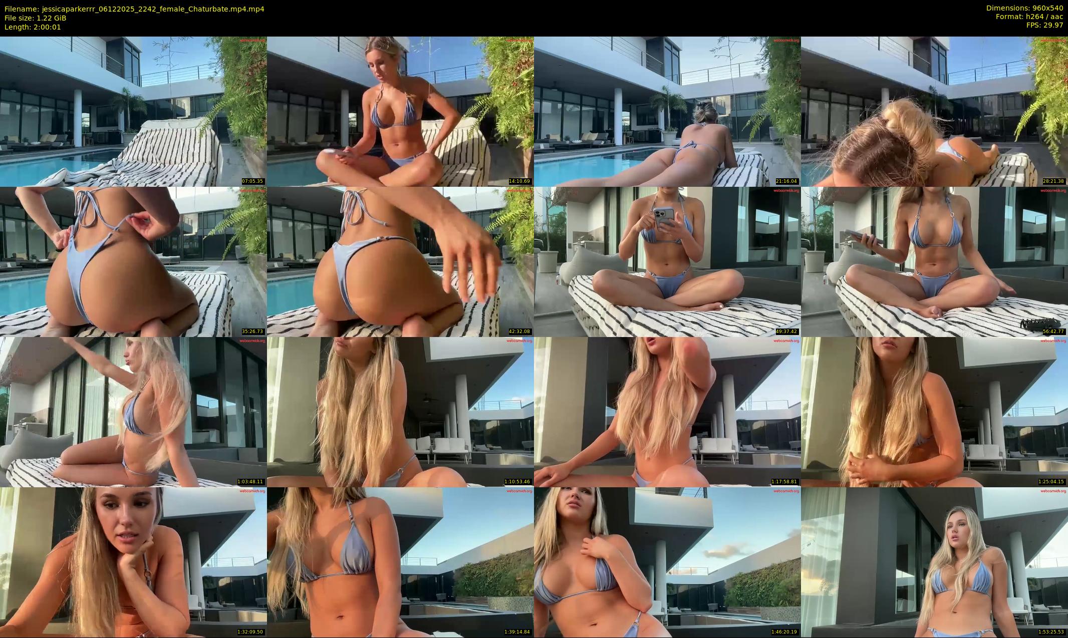 jessicaparkerrr — 121 minute Chaturbate female cam show recording, 480p, Dec 6, 2025