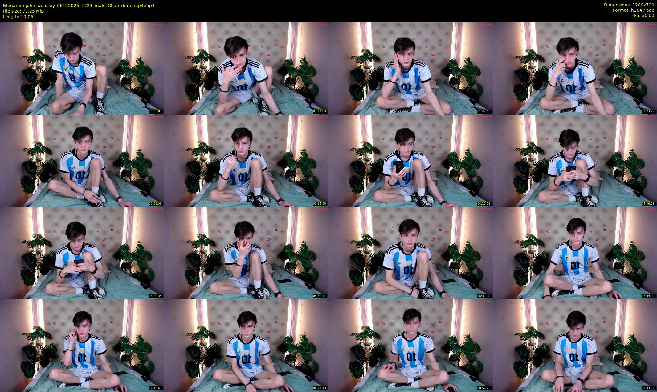 john_weasley — 11 minute Chaturbate male cam show recording, 720p, Dec 6, 2025