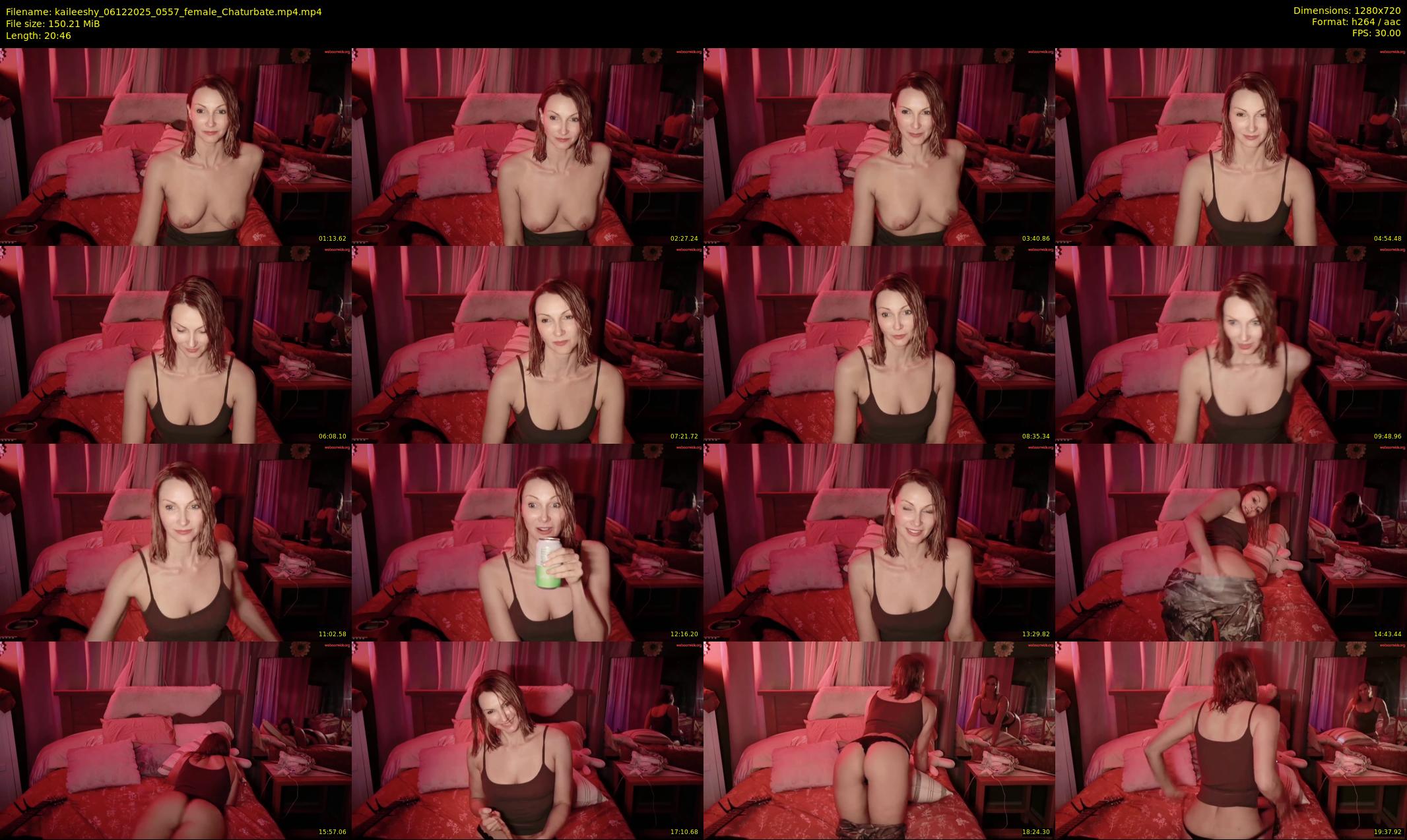 kaileeshy — 21 minute Chaturbate female cam show recording, 720p, Dec 6, 2025